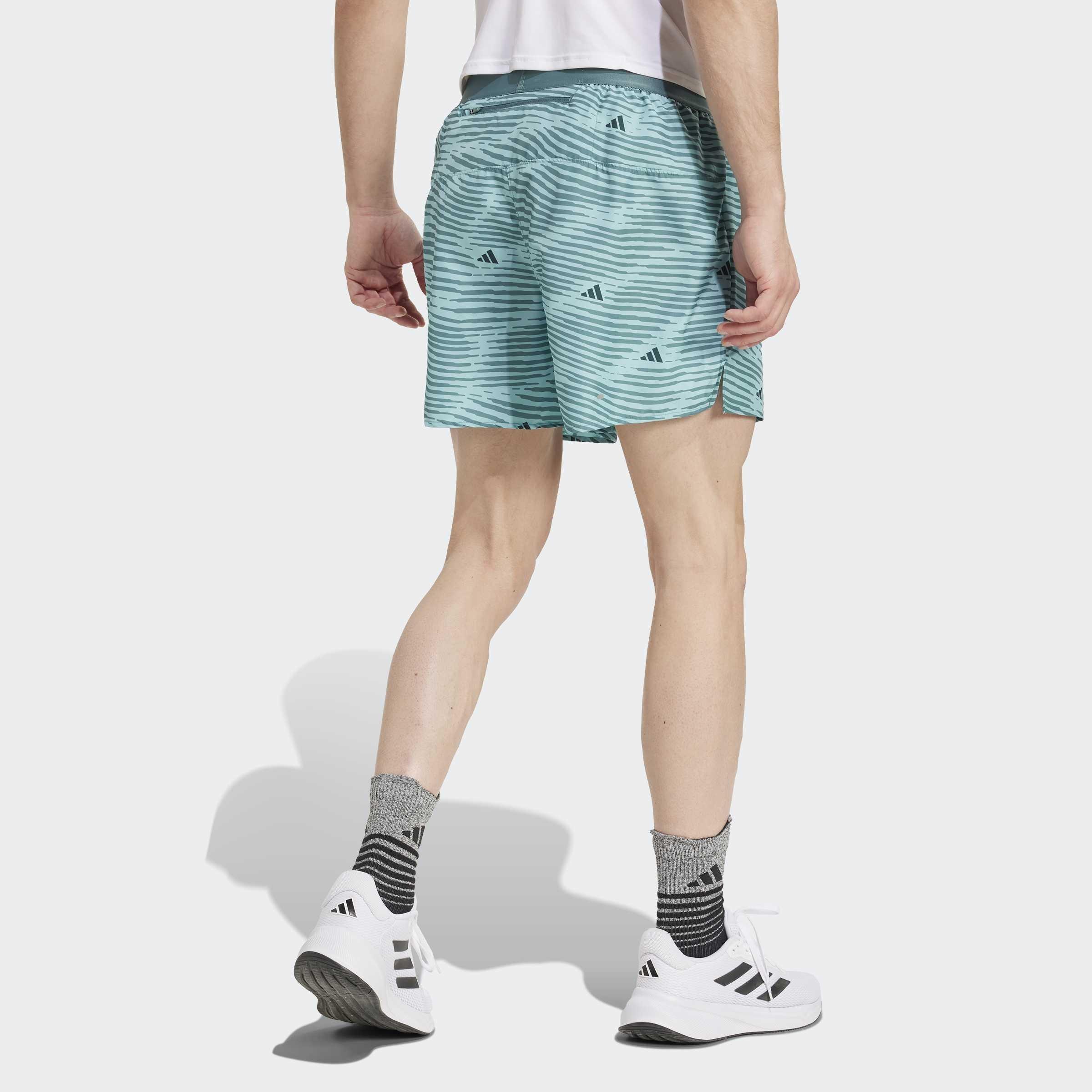 Adi365 Running Essentials Brand Love Shorts, Green, A701_ONE, large image number 1