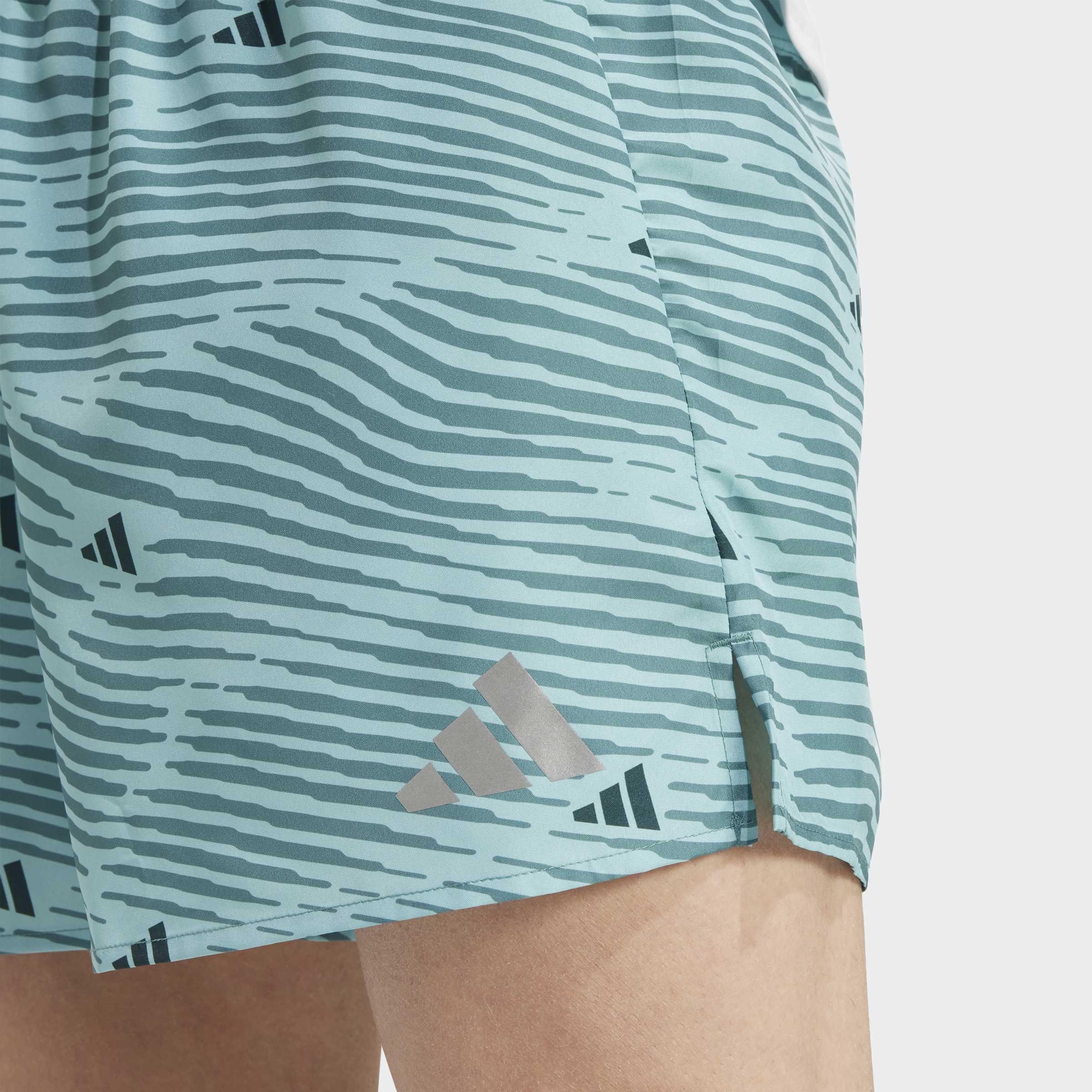 Adi365 Running Essentials Brand Love Shorts, Green, A701_ONE, large image number 2