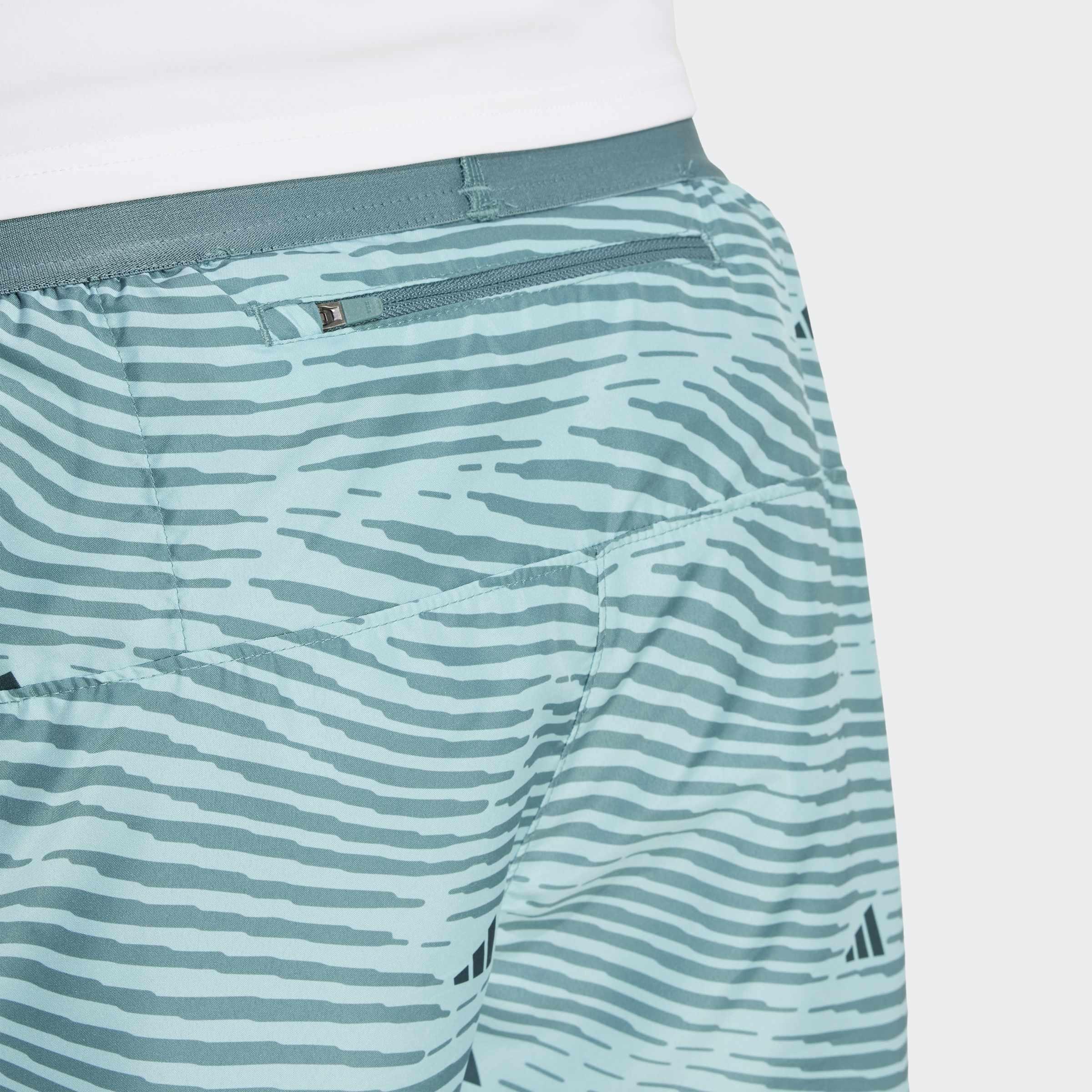 Adi365 Running Essentials Brand Love Shorts, Green, A701_ONE, large image number 3