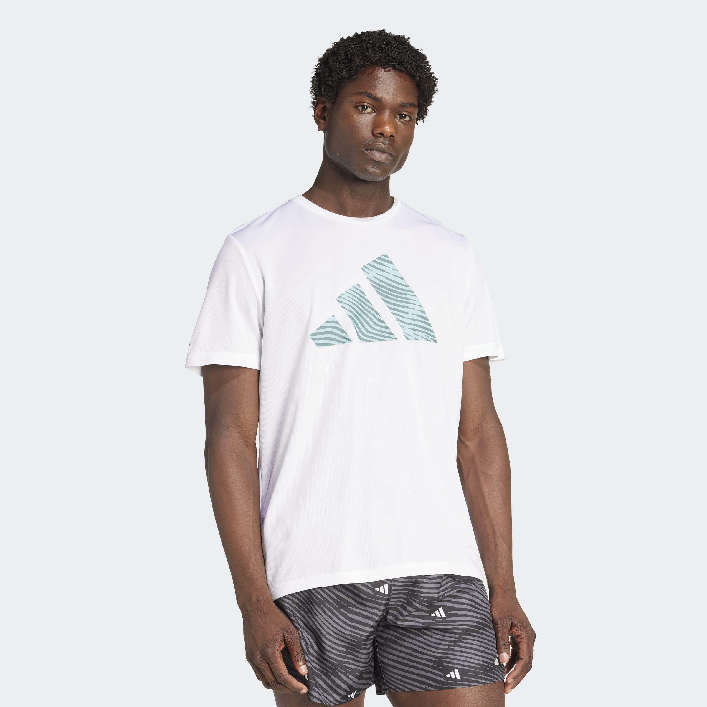 Adi365 Running Essentials Brand Love T-Shirt, White, A701_ONE, large image number 5