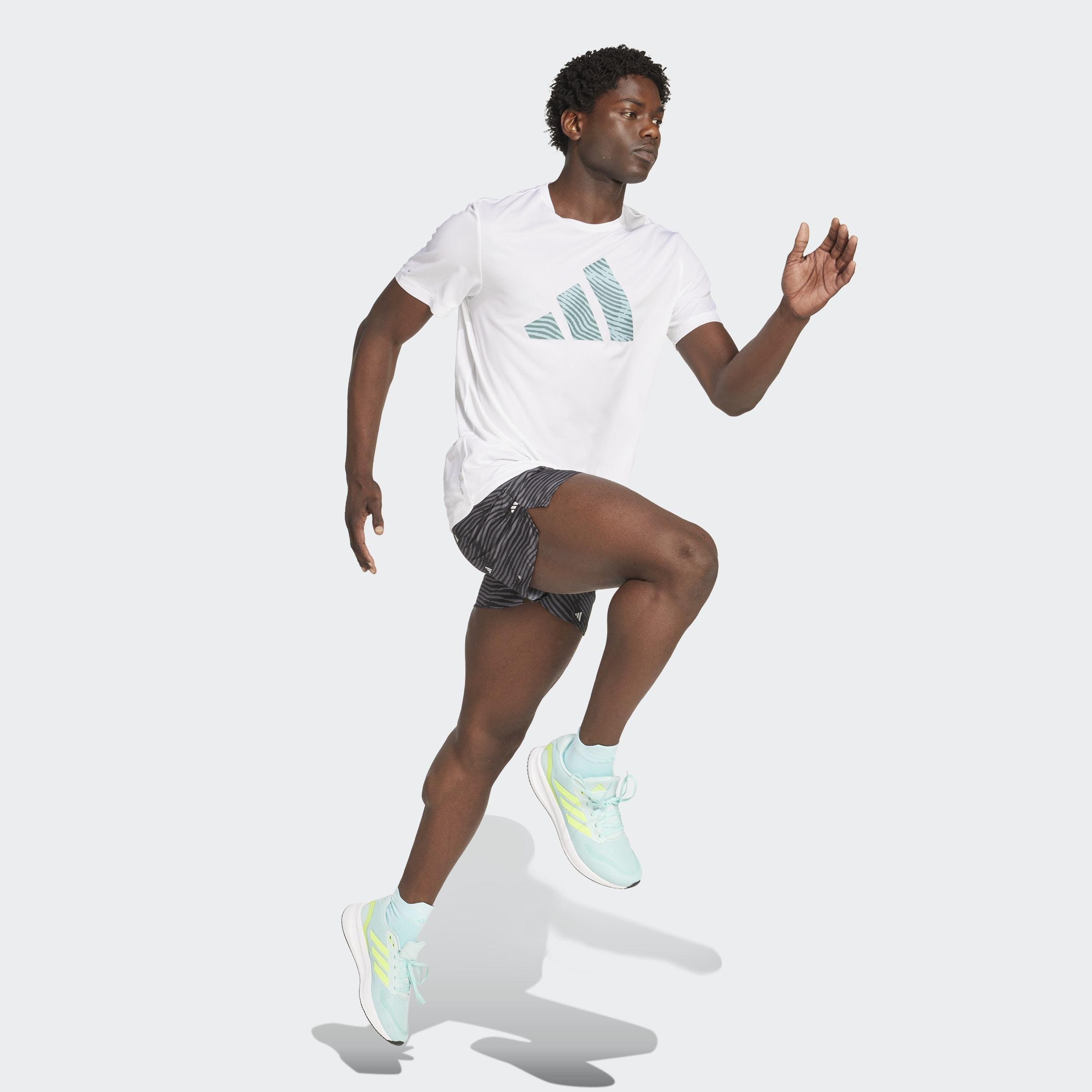 Adi365 Running Essentials Brand Love T-Shirt, White, A701_ONE, large image number 6