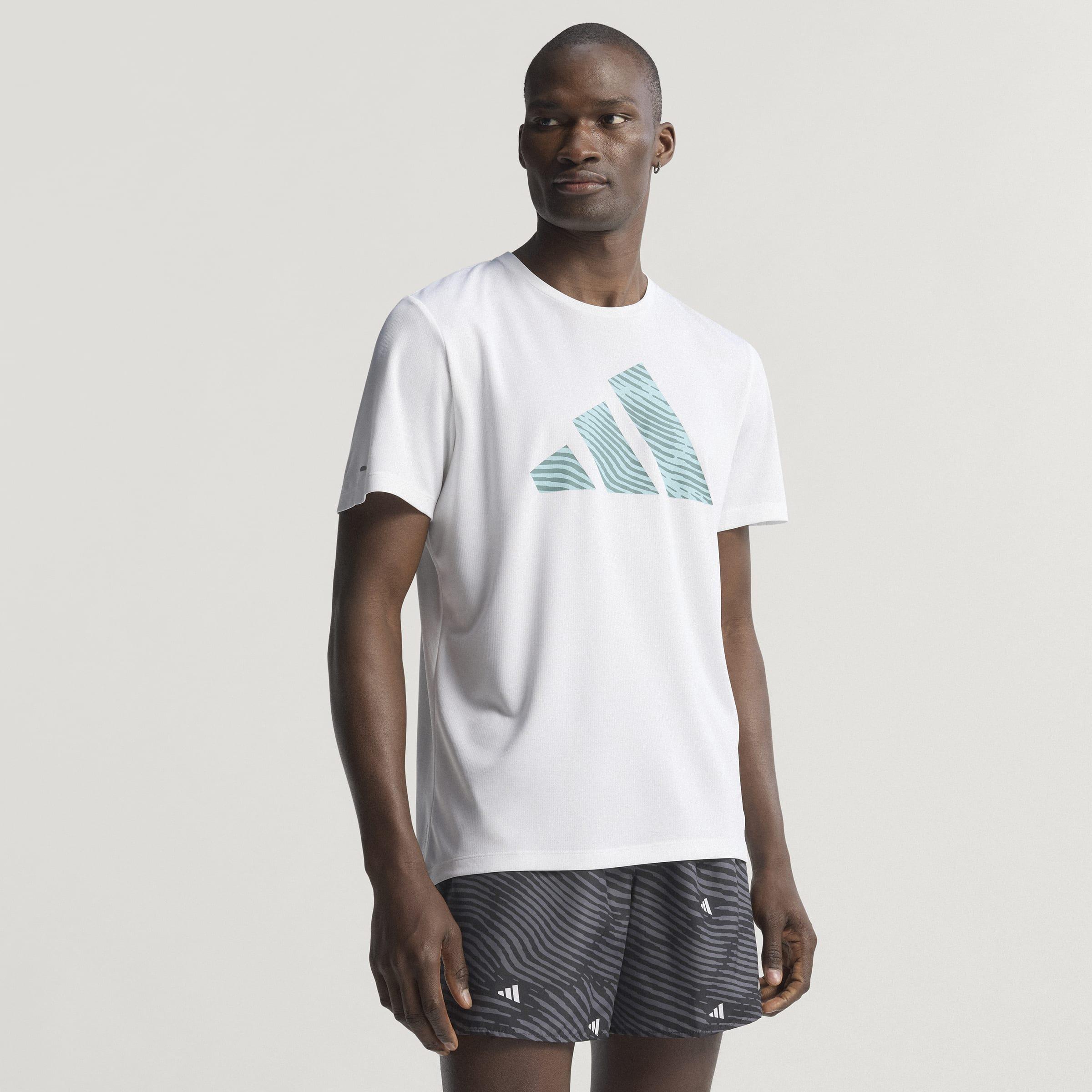 Adi365 Running Essentials Brand Love T-Shirt, White, A701_ONE, large image number 12
