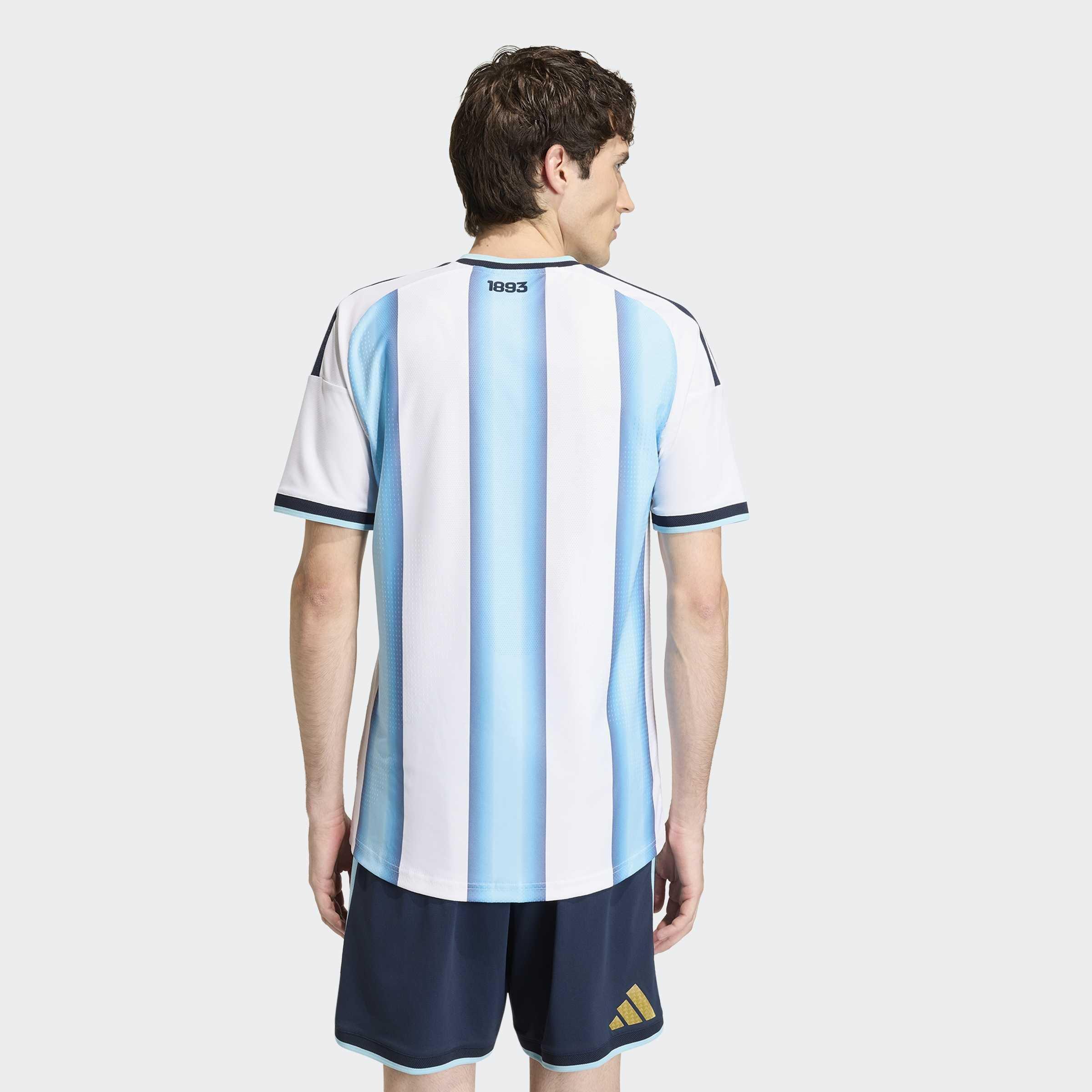 Argentina 26 Home Authentic Jersey, White, A701_ONE, large image number 2