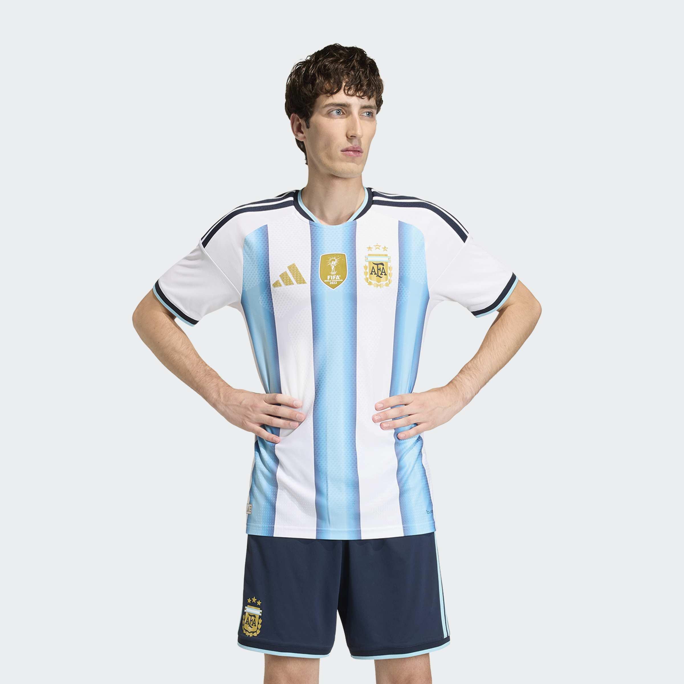 Argentina 26 Home Authentic Jersey, White, A701_ONE, large image number 5