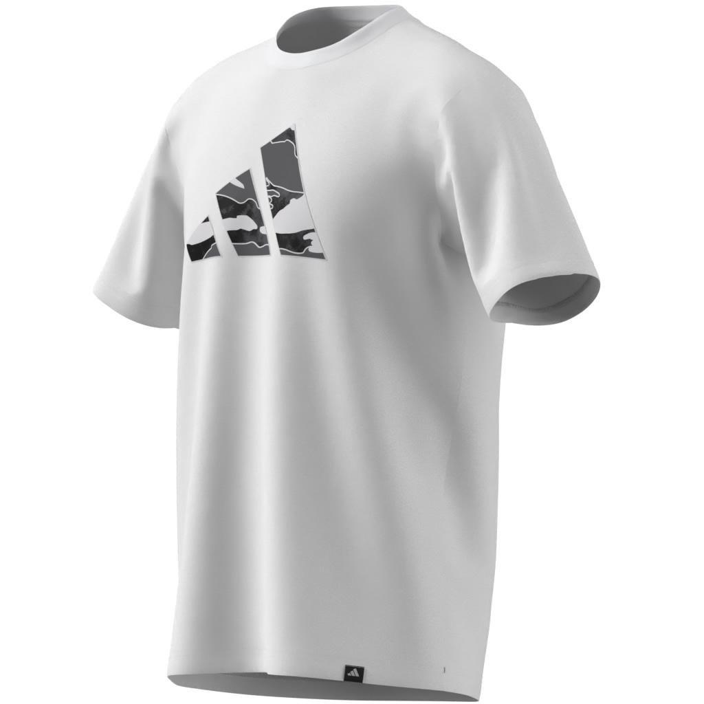 Camo Logo Graphic T-Shirt, White, A701_ONE, large image number 8