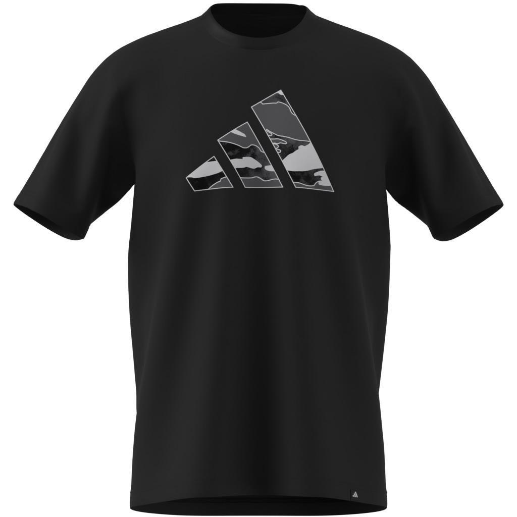 Camo Logo Graphic T-Shirt, Black, A701_ONE, large image number 9