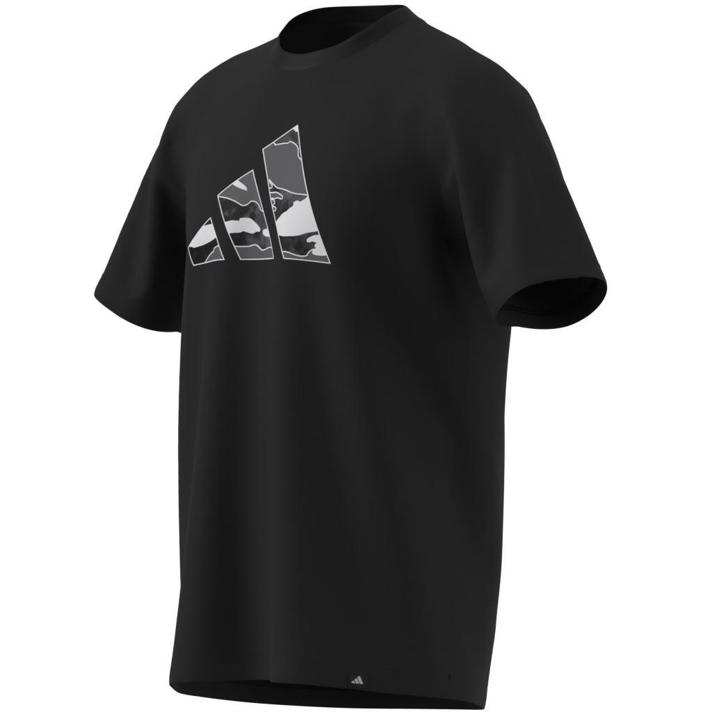 Camo Logo Graphic T-Shirt, Black, A701_ONE, large image number 13