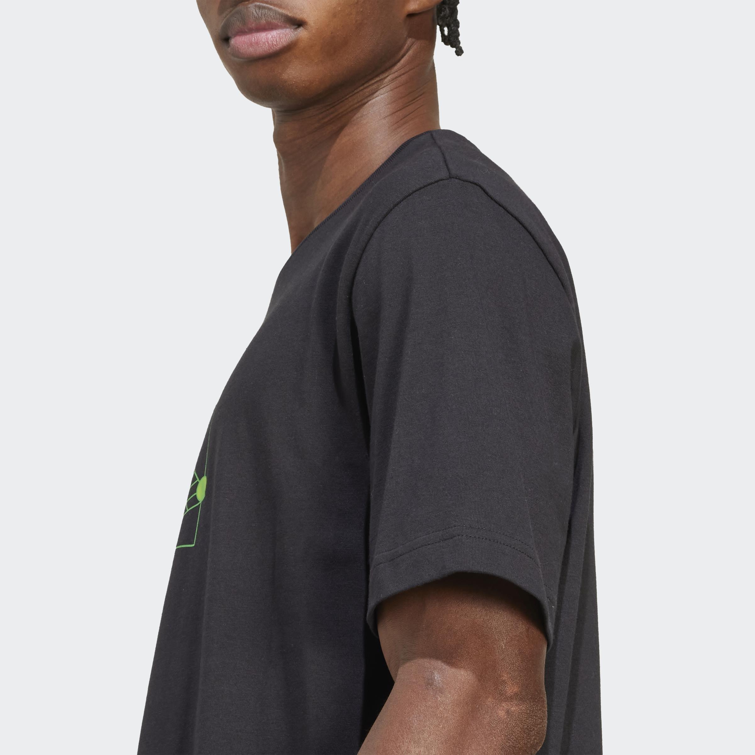 Retro Futurism Graphic T-Shirt, Black, A701_ONE, large image number 2