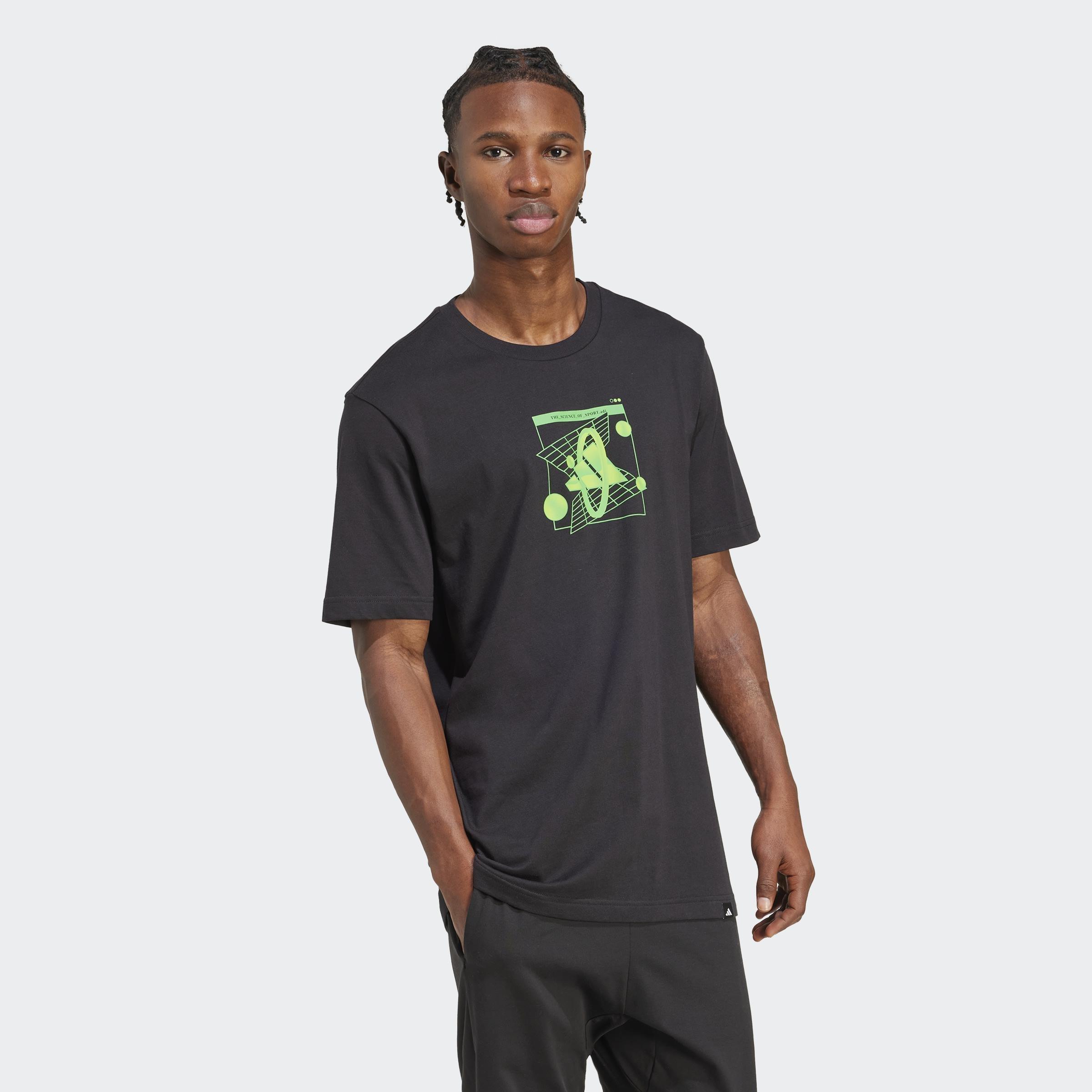 Retro Futurism Graphic T-Shirt, Black, A701_ONE, large image number 5