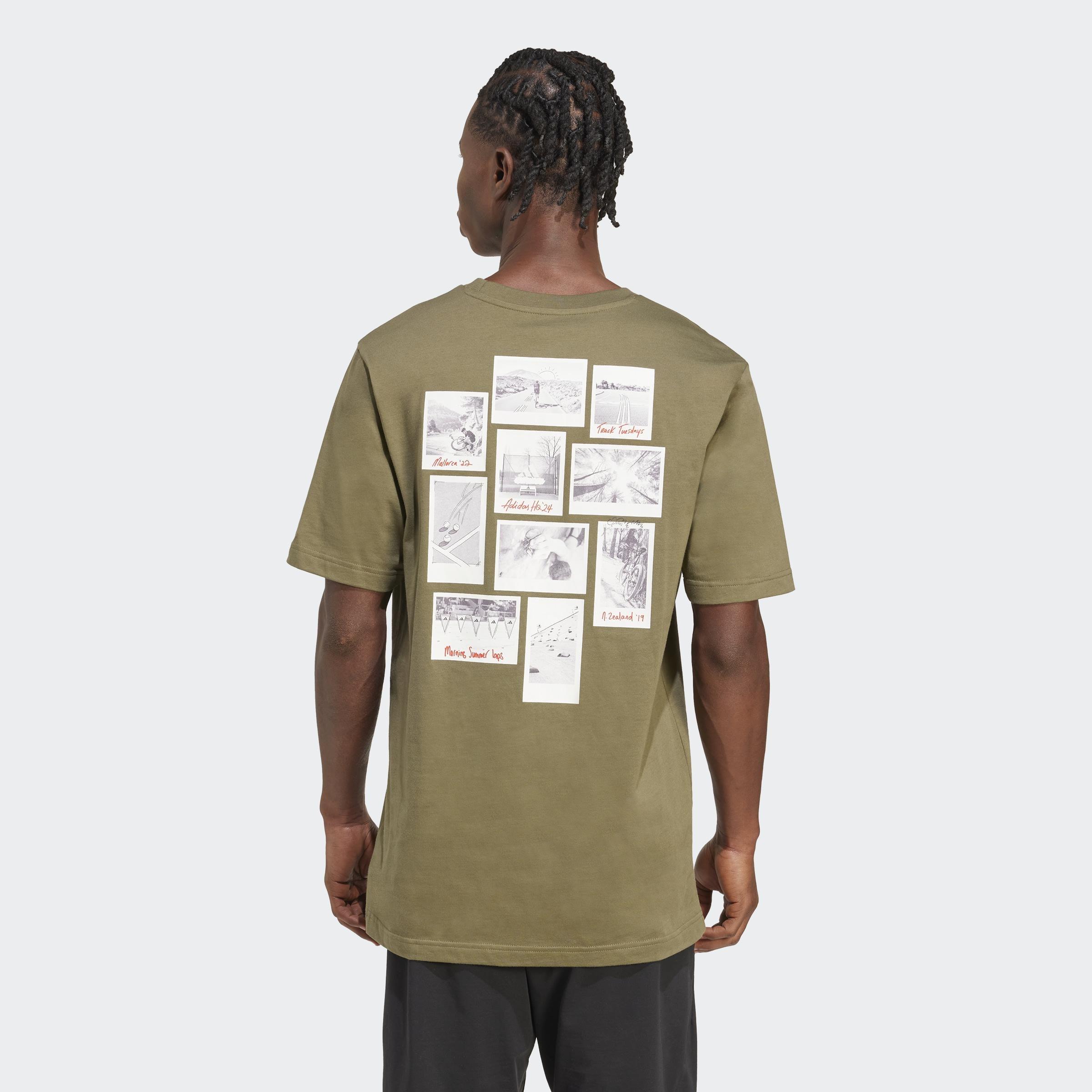 Memories Of Sport Gallery Graphic T-Shirt, Green