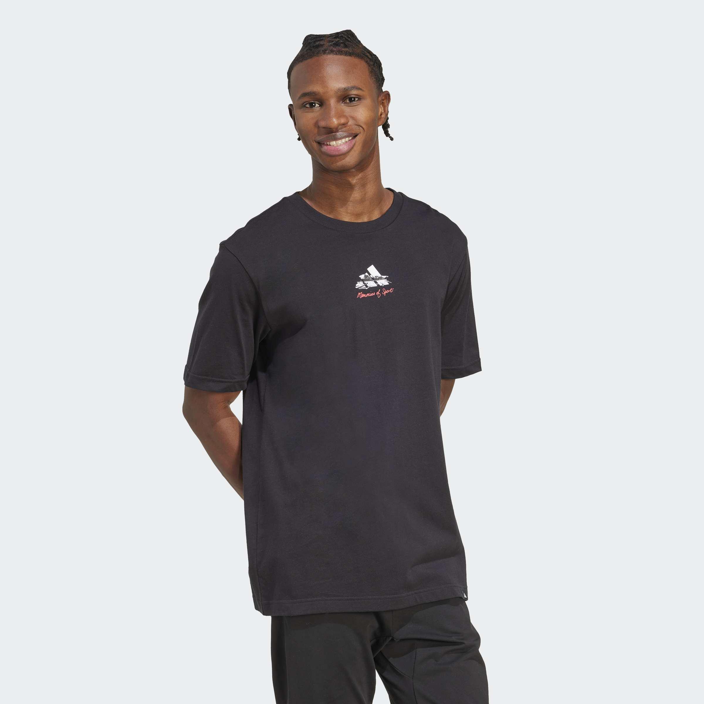 Memories Of Sport Gallery Graphic T-Shirt, Black, A701_ONE, large image number 4