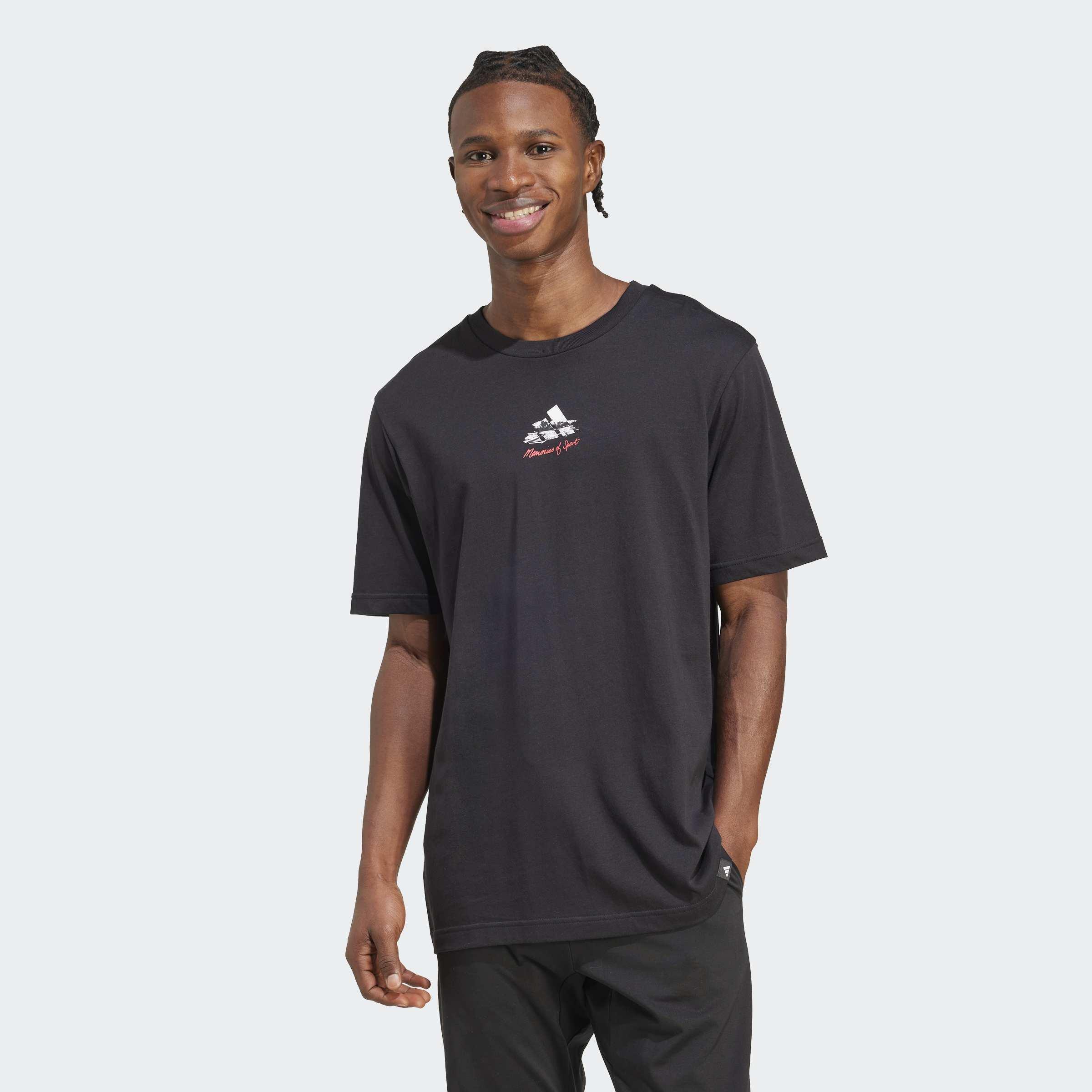 Memories Of Sport Gallery Graphic T-Shirt, Black, A701_ONE, large image number 5