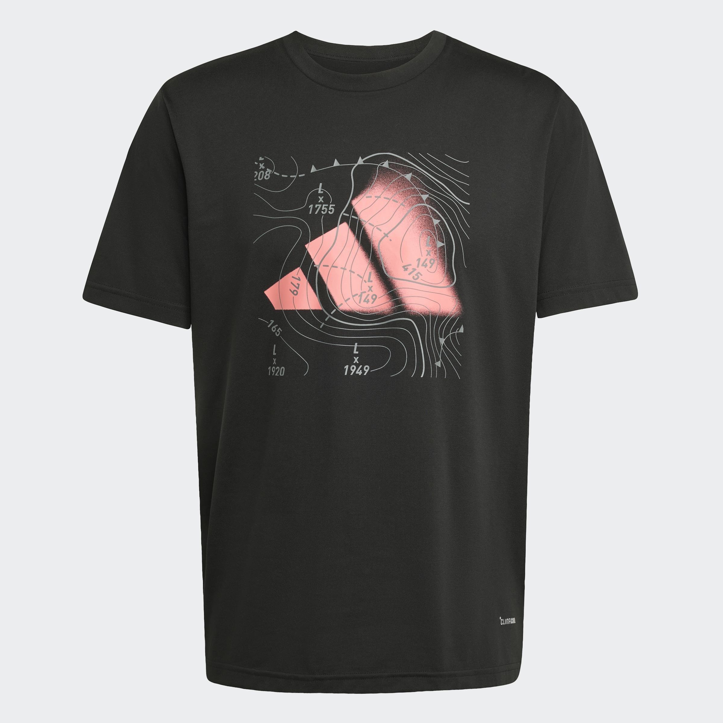CLIMACOOL City Tech Storm Logo Graphic T-Shirt, Black, A701_ONE, large image number 0