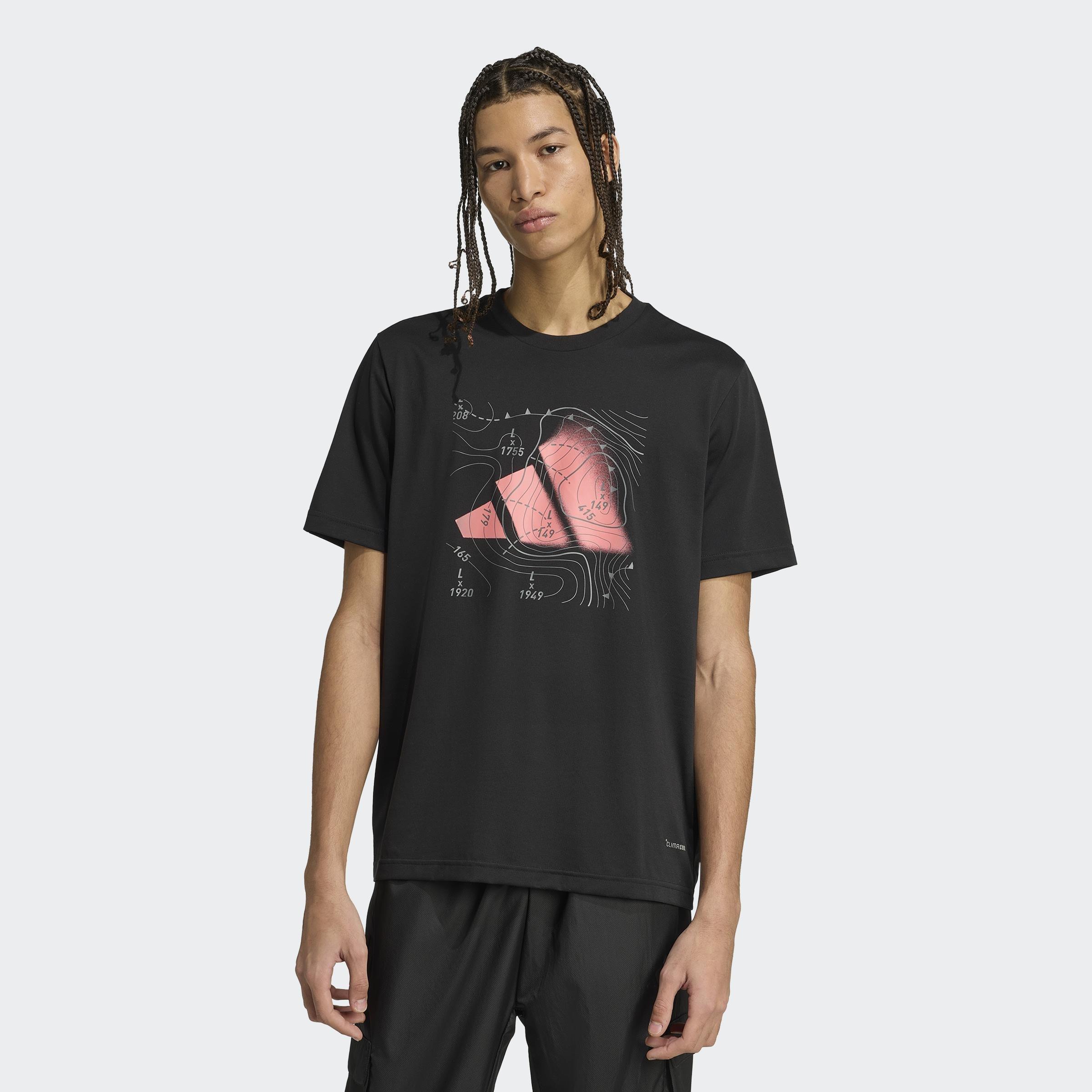 CLIMACOOL City Tech Storm Logo Graphic T-Shirt, Black, A701_ONE, large image number 5
