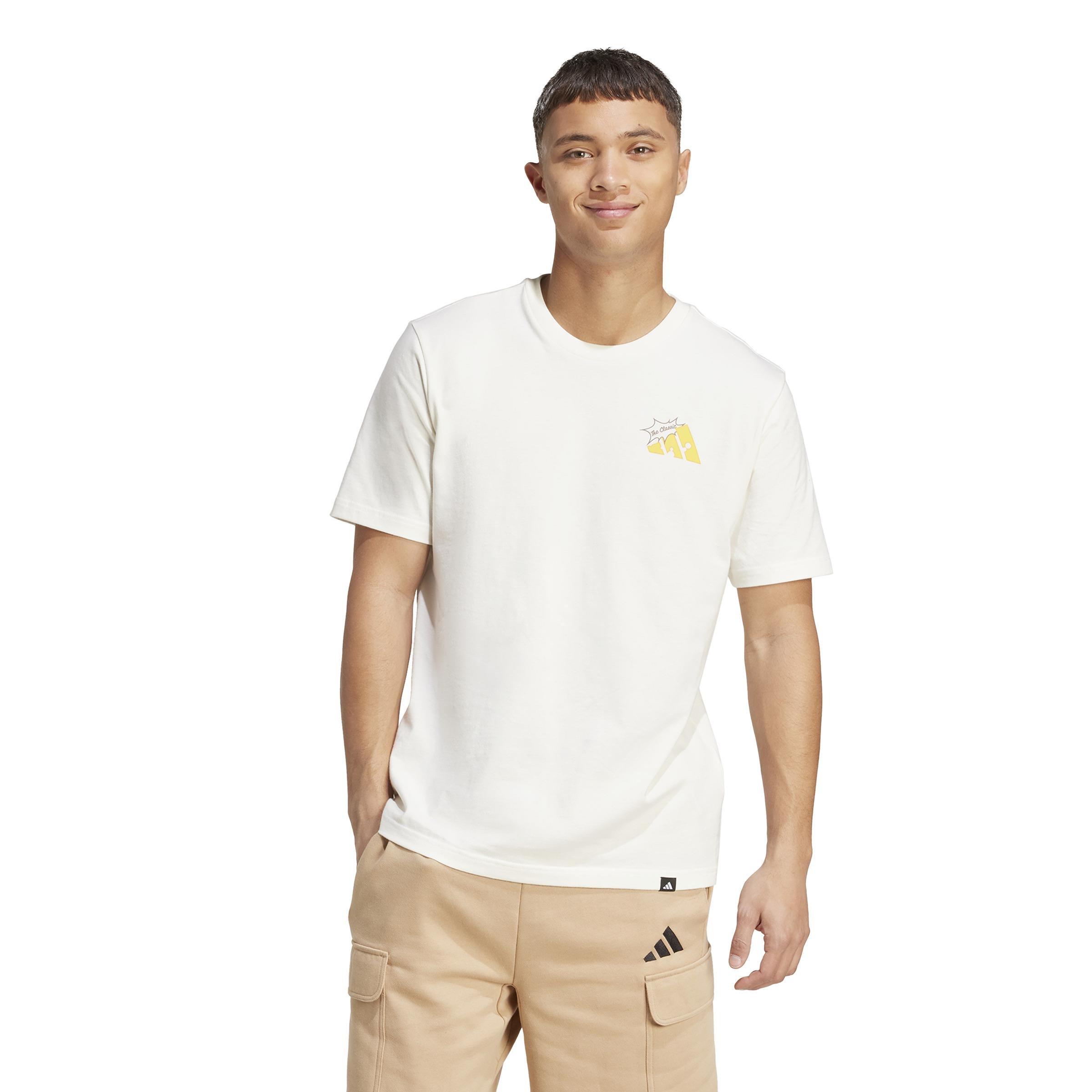 Food Grilled Cheese Graphic T-Shirt, White, A701_ONE, large image number 4