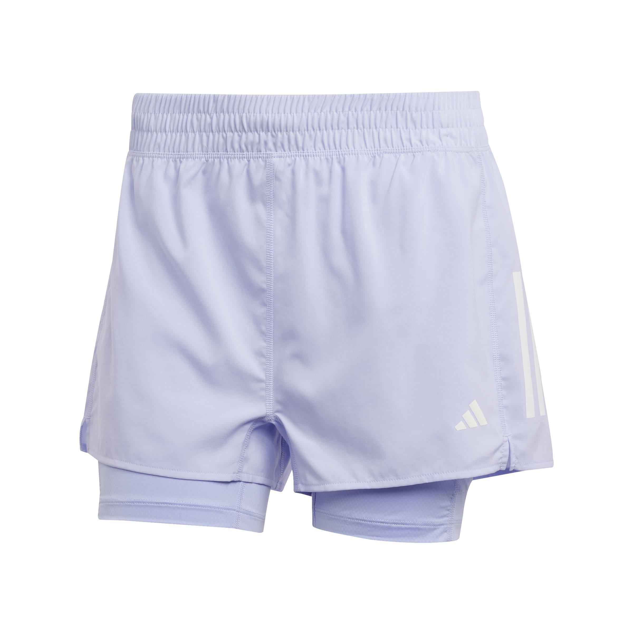 Own the Run Climacool 2-in-1 Shorts, Purple, A701_ONE, large image number 0