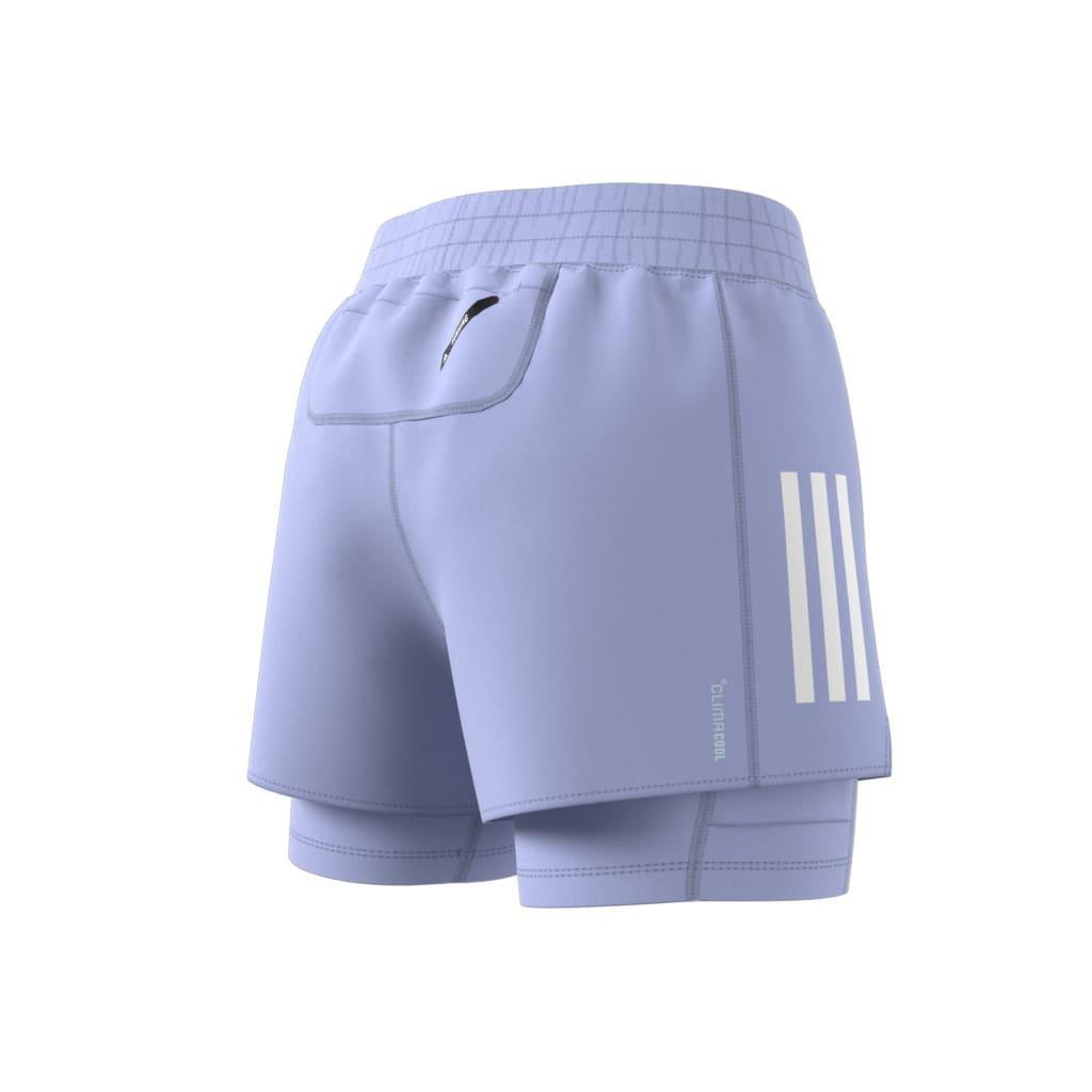 Own the Run Climacool 2-in-1 Shorts, Purple, A701_ONE, large image number 7