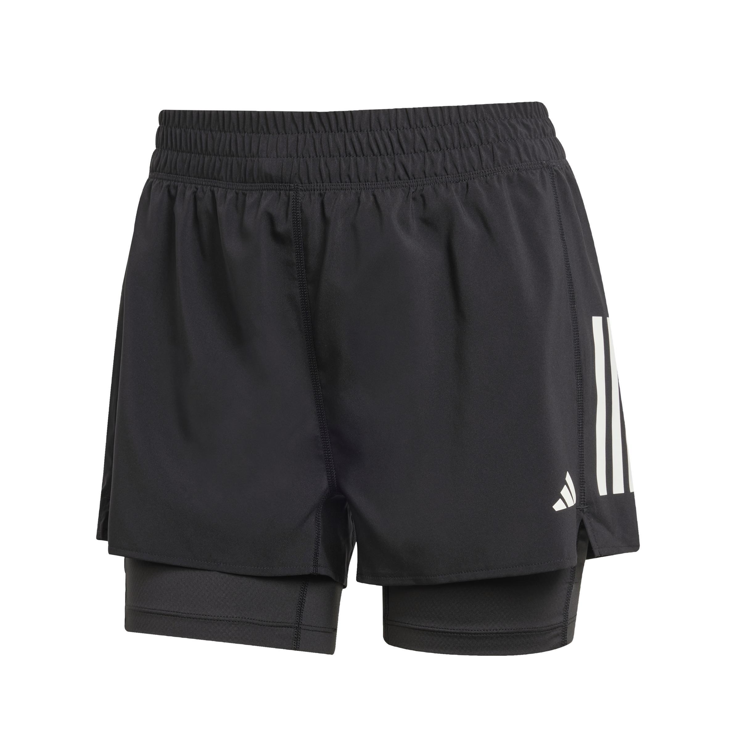 Own the Run Climacool 2-in-1 Shorts, Black, A701_ONE, large image number 0