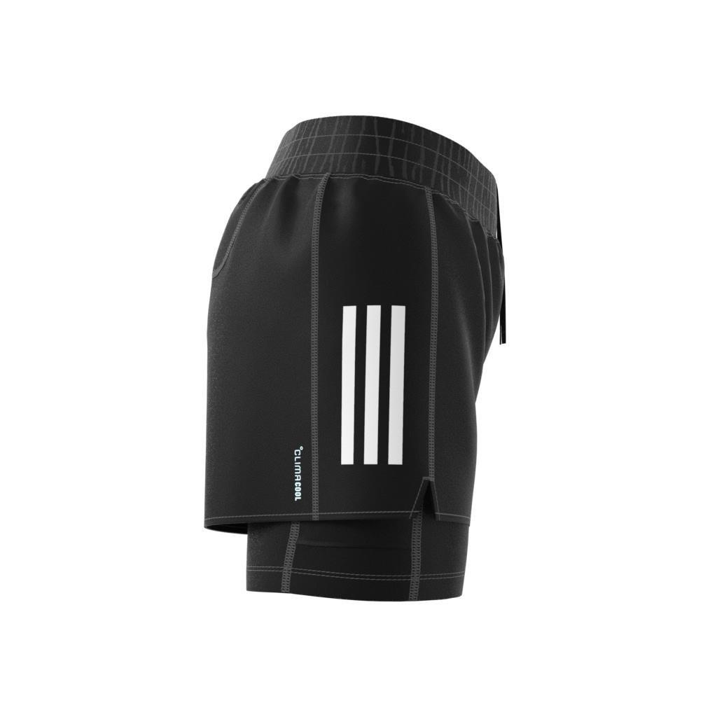 Own the Run Climacool 2-in-1 Shorts, Black, A701_ONE, large image number 12