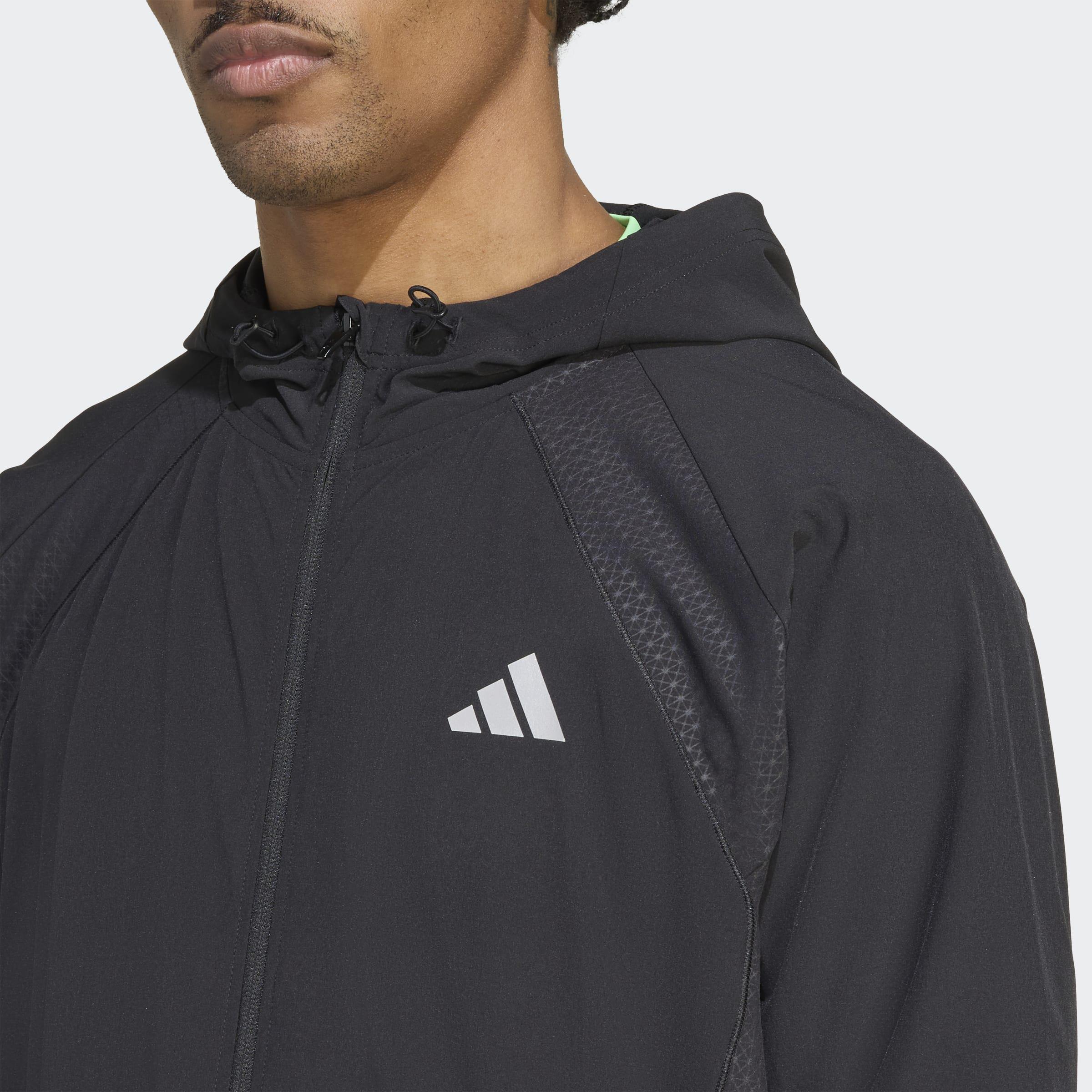 Tech Apparel Tracktop, Black, A701_ONE, large image number 3