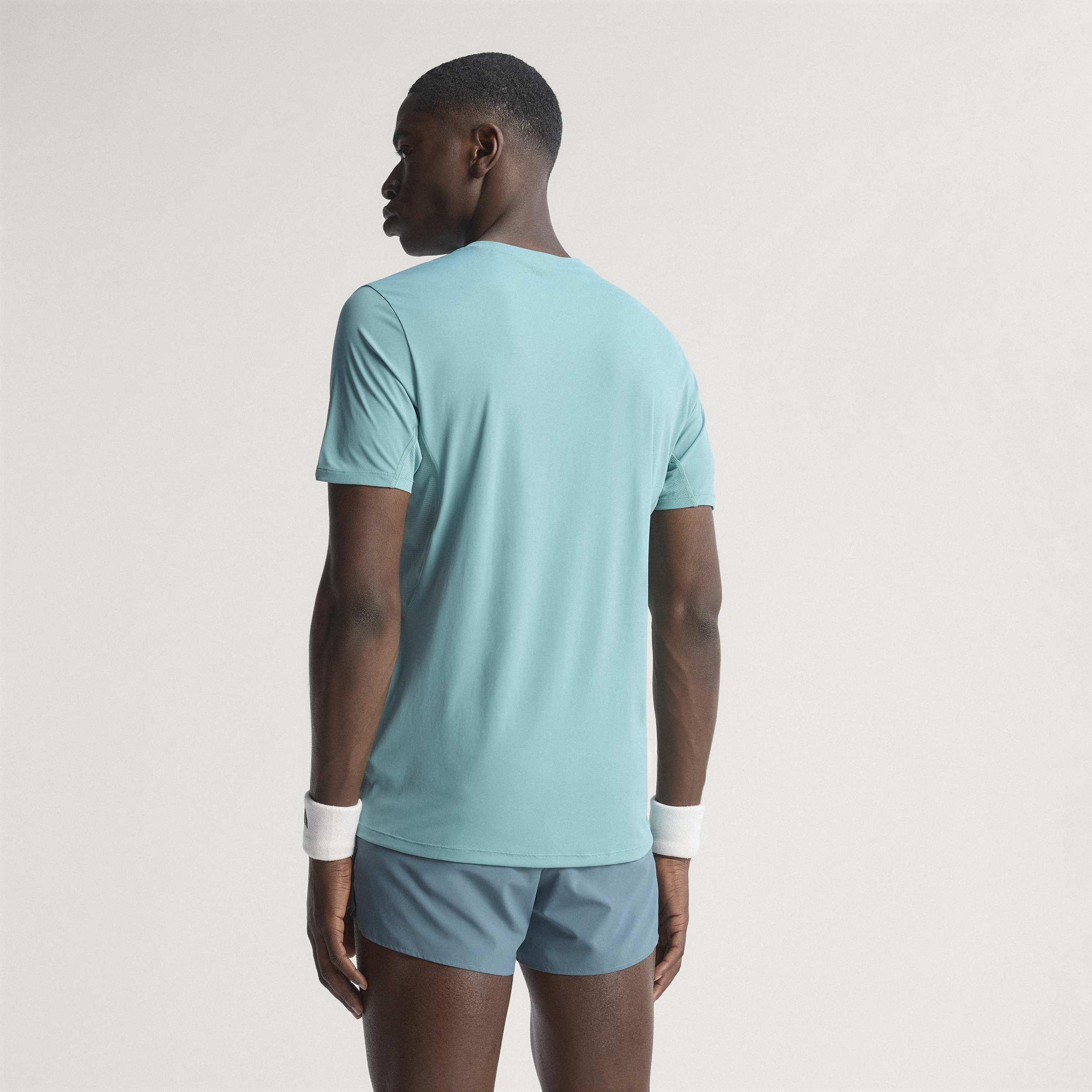 Adizero Essentials Running T-Shirt, Turquoise, A701_ONE, large image number 14