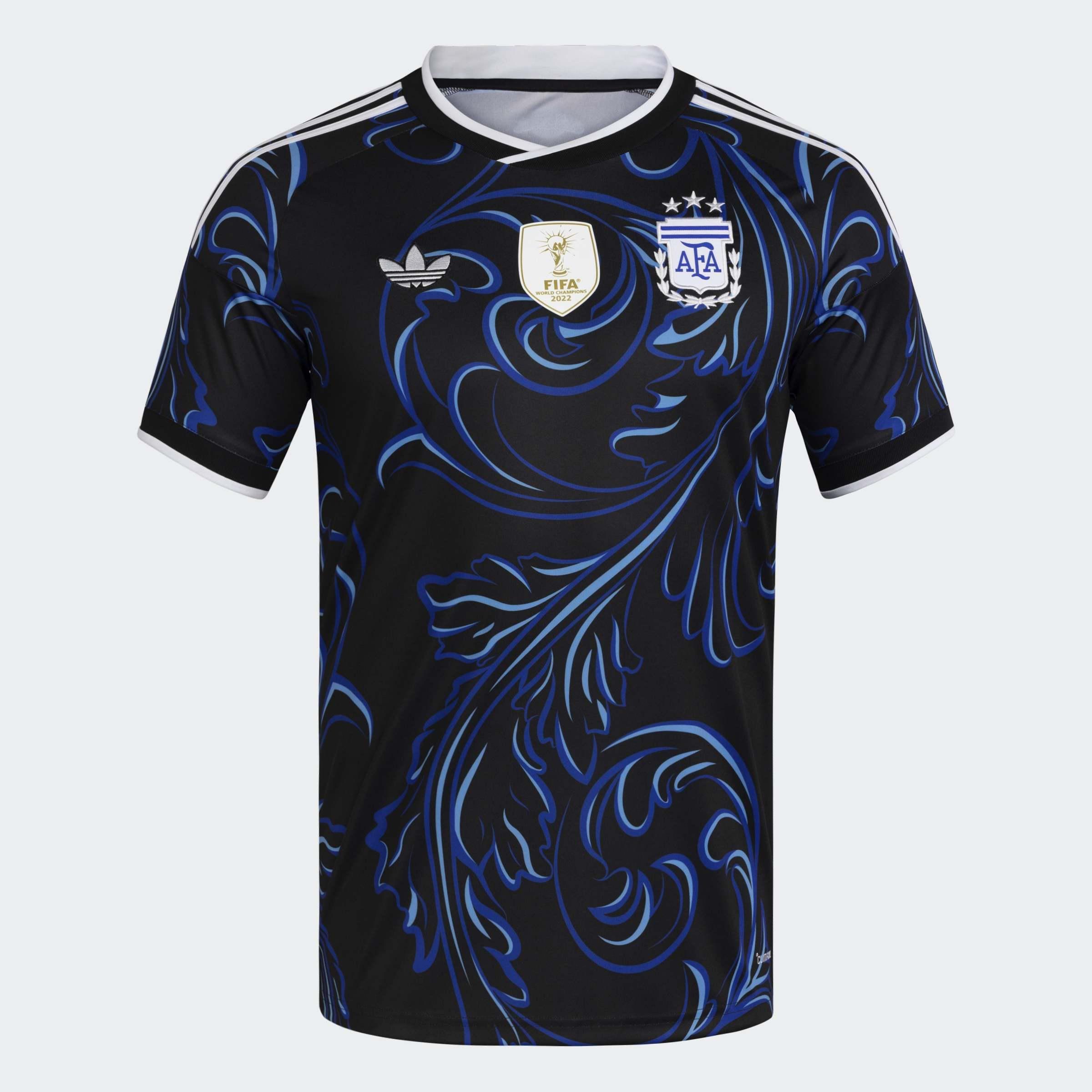 Argentina 26 Away Jersey, Black, A701_ONE, large image number 1