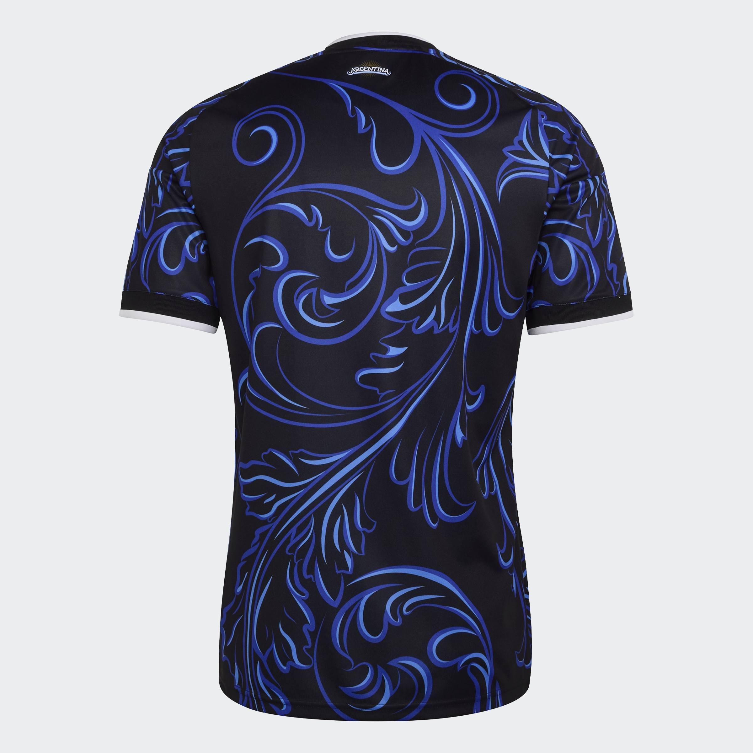 Argentina 26 Away Jersey, Black, A701_ONE, large image number 3