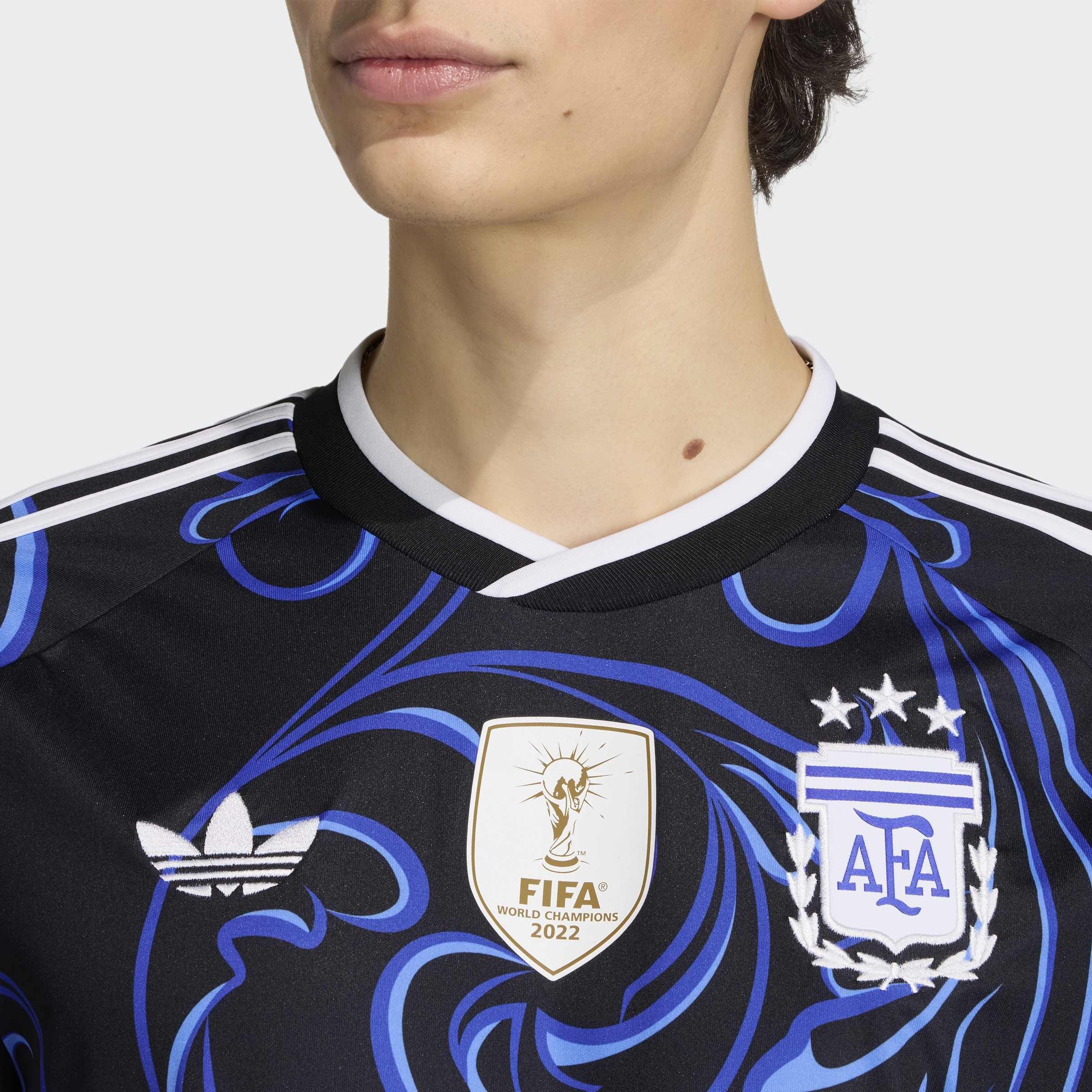 Argentina 26 Away Jersey, Black, A701_ONE, large image number 4