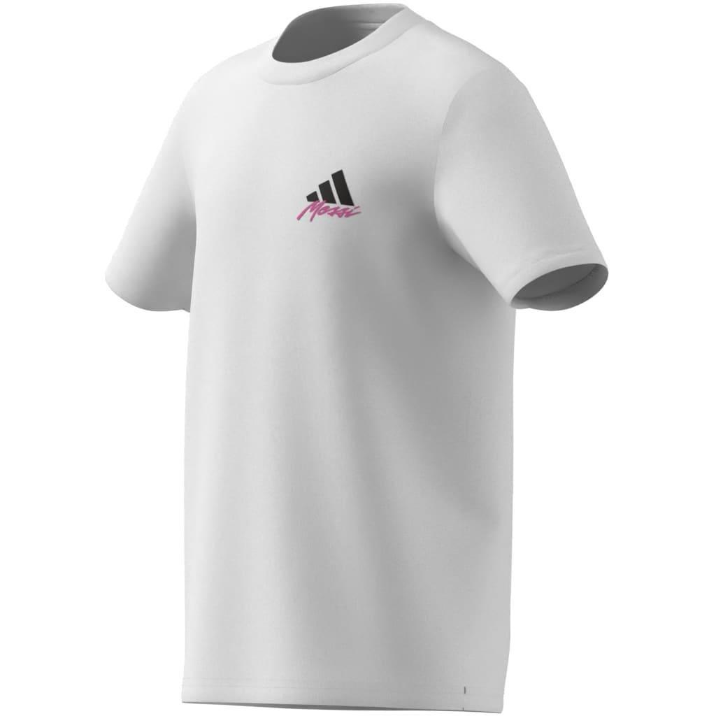 Kids Messi Icon Graphic T-Shirt, White, A701_ONE, large image number 14