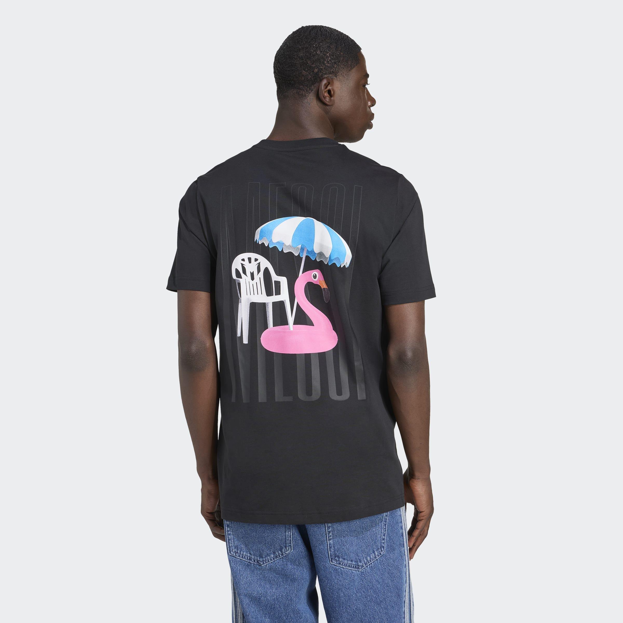 Messi Icon Graphic T-Shirt, Black, A701_ONE, large image number 1