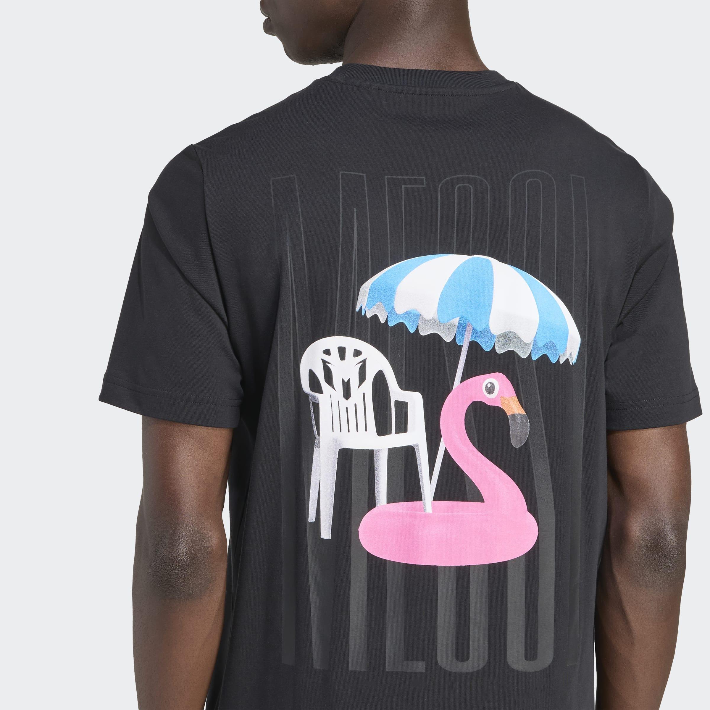 Messi Icon Graphic T-Shirt, Black, A701_ONE, large image number 2