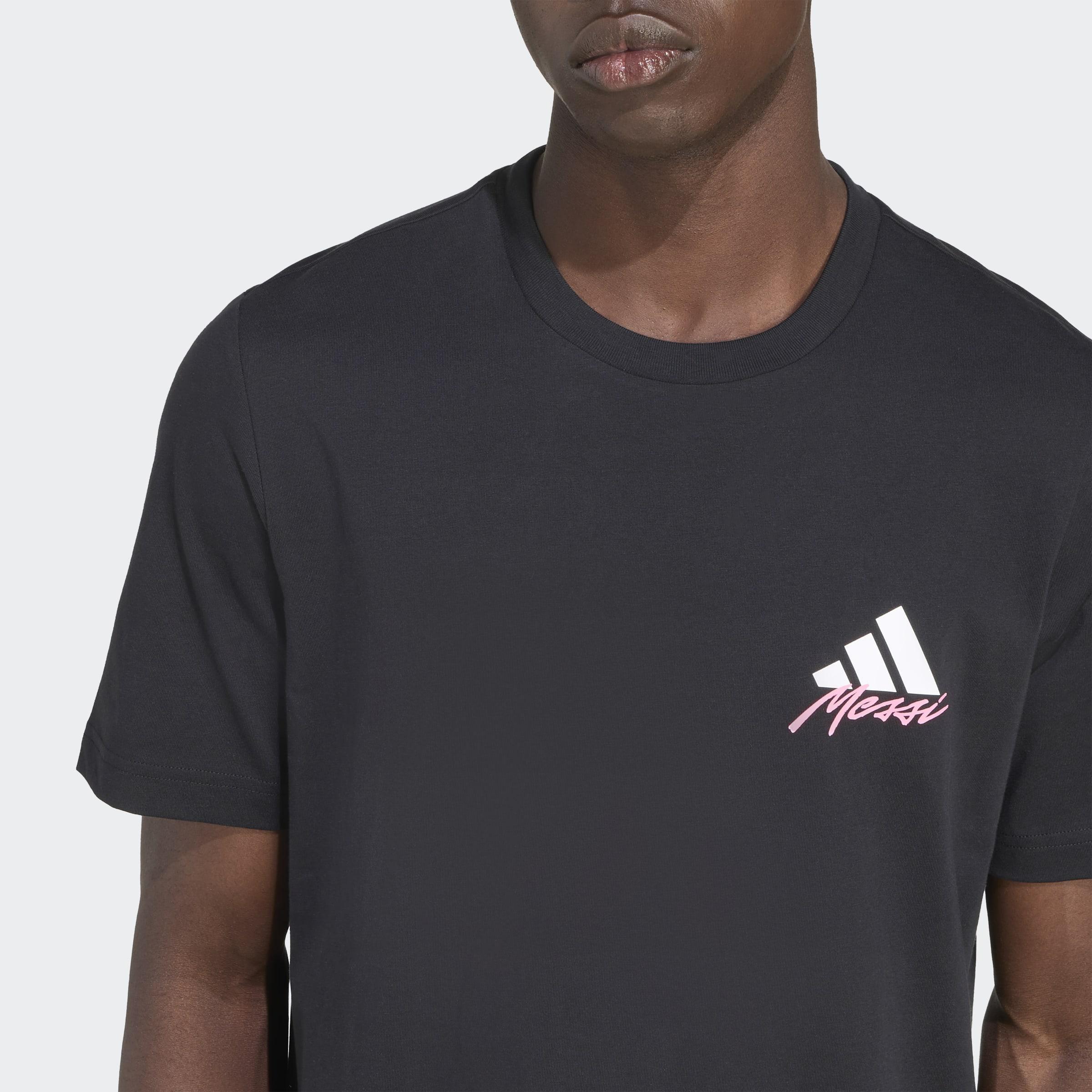 Messi Icon Graphic T-Shirt, Black, A701_ONE, large image number 3