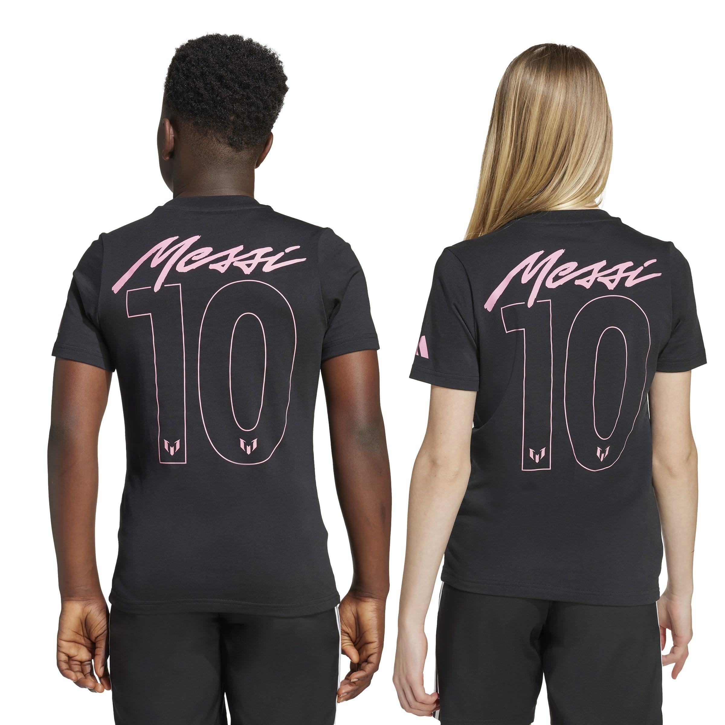 Kids Messi Graphic T-Shirt, Black, A701_ONE, large image number 1