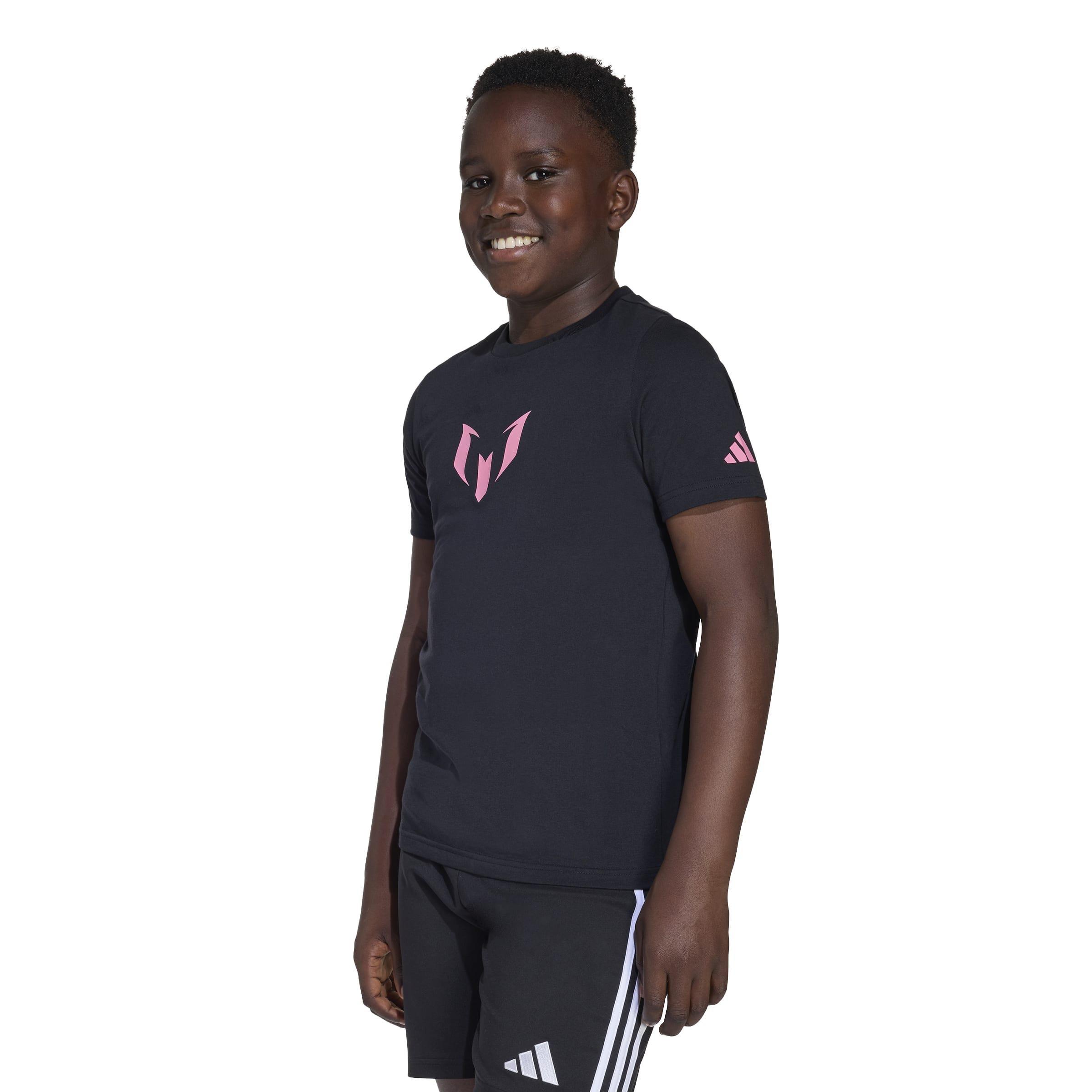 Kids Messi Graphic T-Shirt, Black, A701_ONE, large image number 11