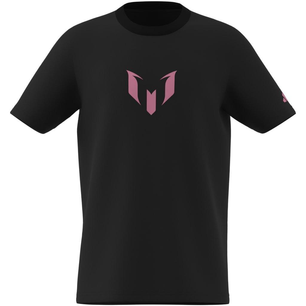 Kids Messi Graphic T-Shirt, Black, A701_ONE, large image number 14