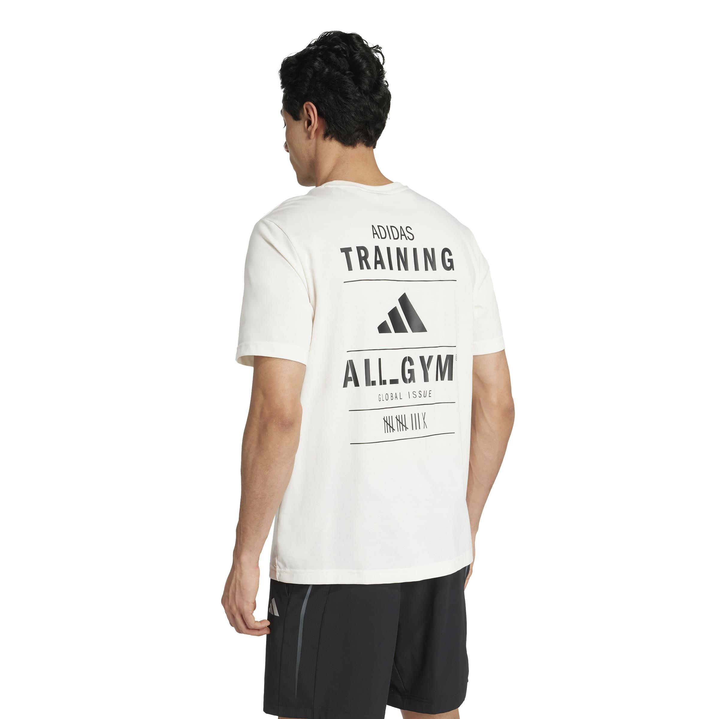 CLIMACOOL Category Training Graphic T-Shirt, Beige, A701_ONE, large image number 1