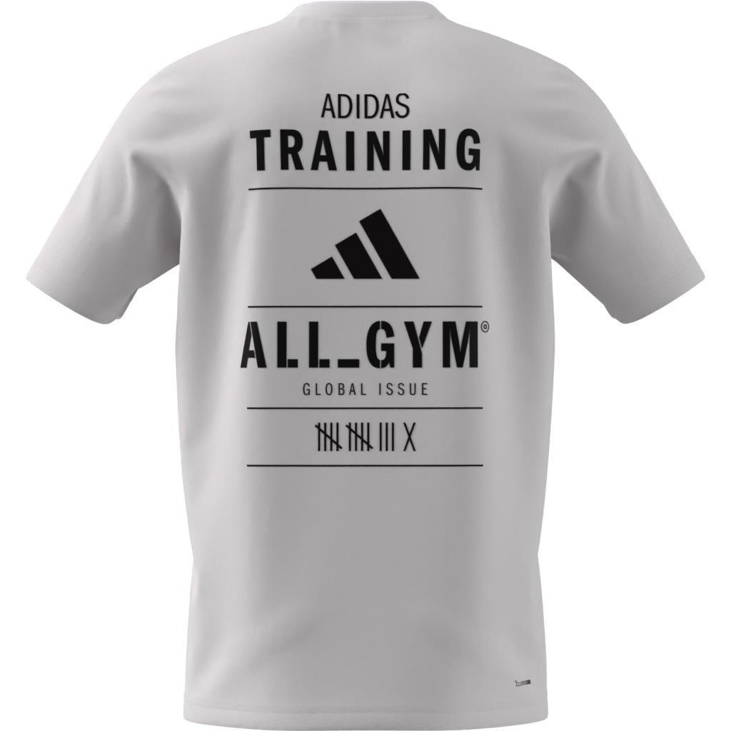 CLIMACOOL Category Training Graphic T-Shirt, Beige, A701_ONE, large image number 7