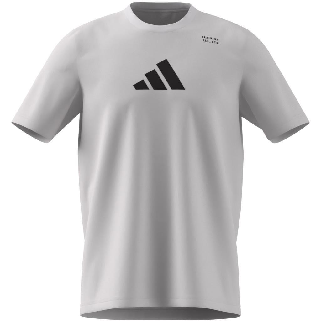 CLIMACOOL Category Training Graphic T-Shirt, Beige, A701_ONE, large image number 13