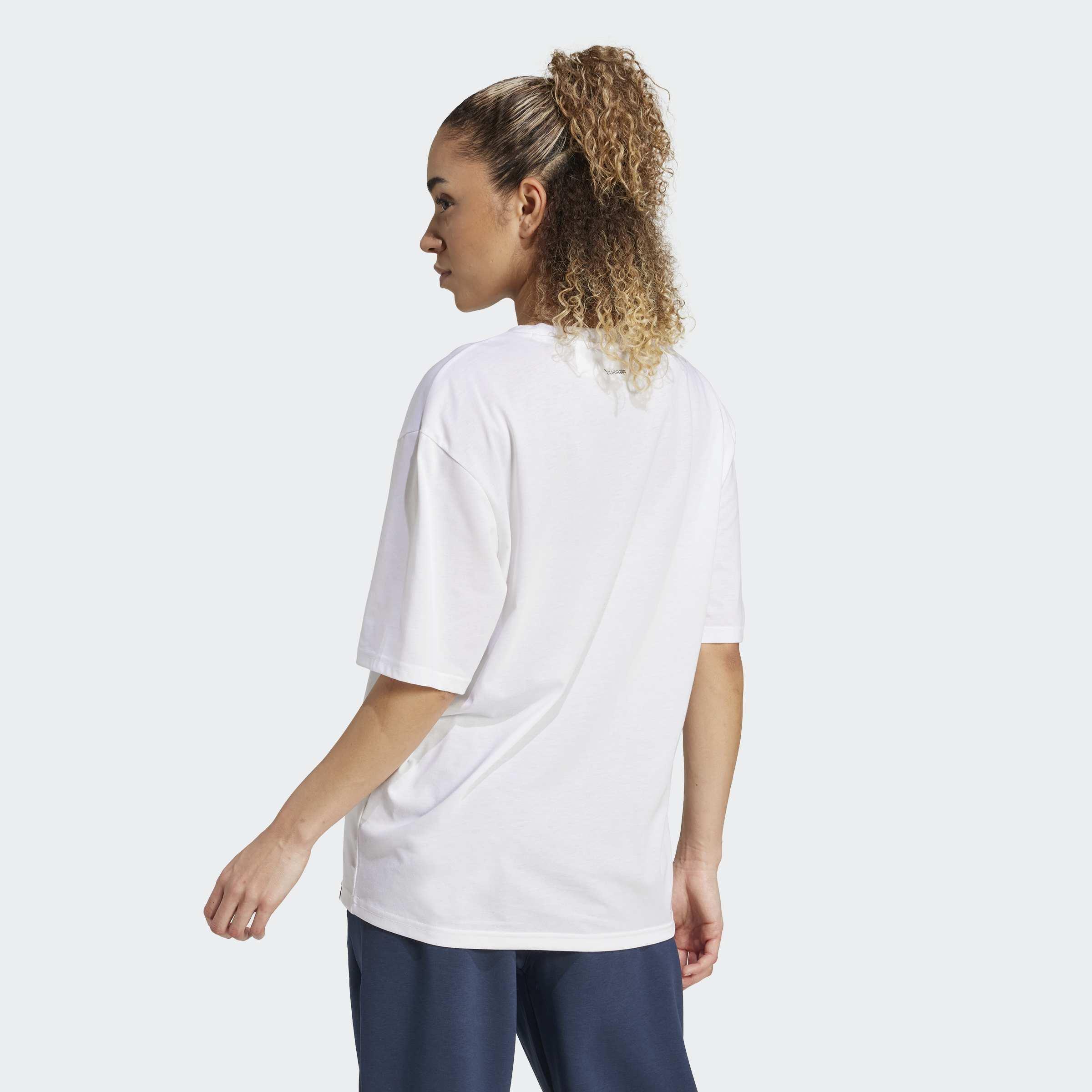 CLIMACOOL Strength Training Graphic T-Shirt, White, A701_ONE, large image number 1