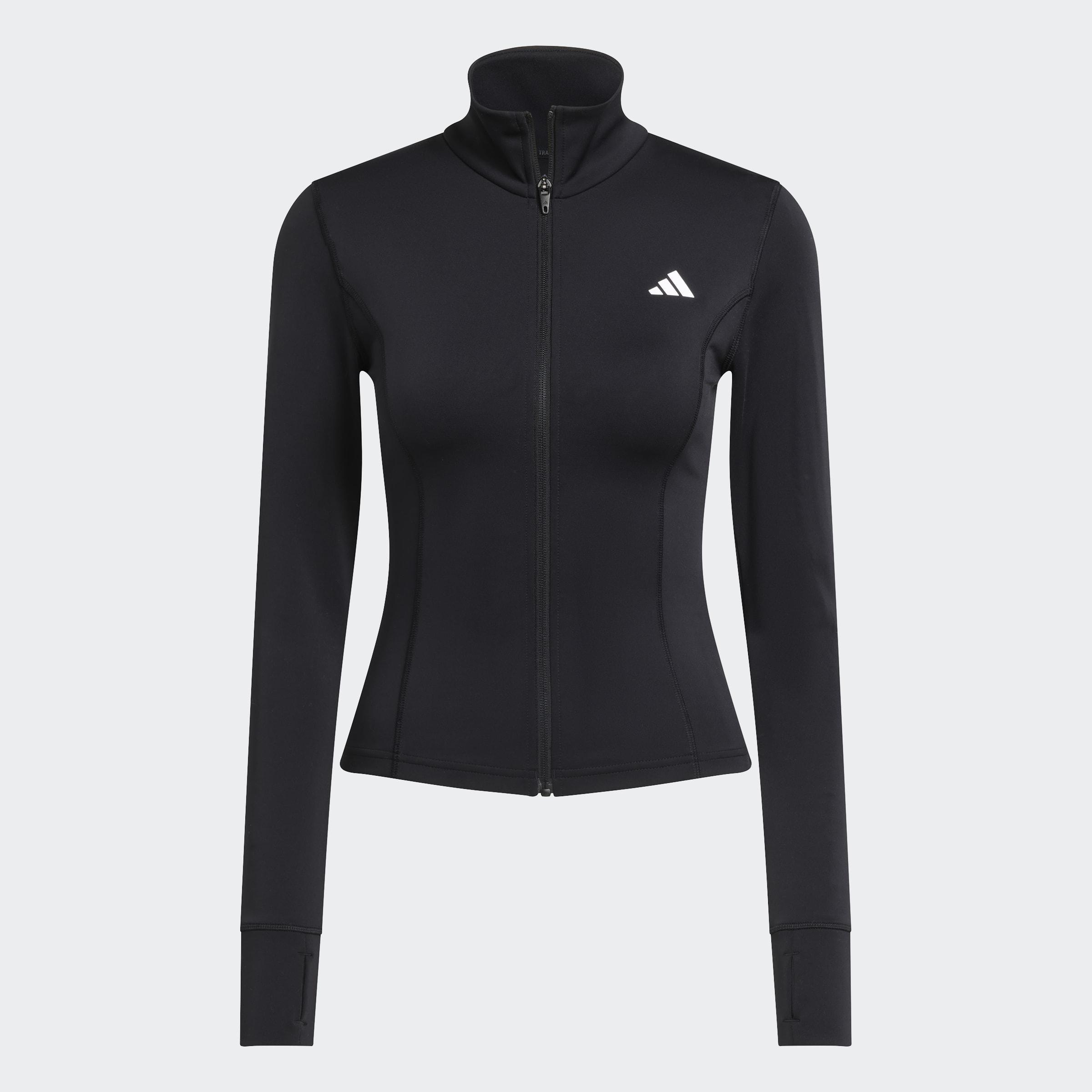 Optime Essentials Full-Zip Jacket, Black, A701_ONE, large image number 0