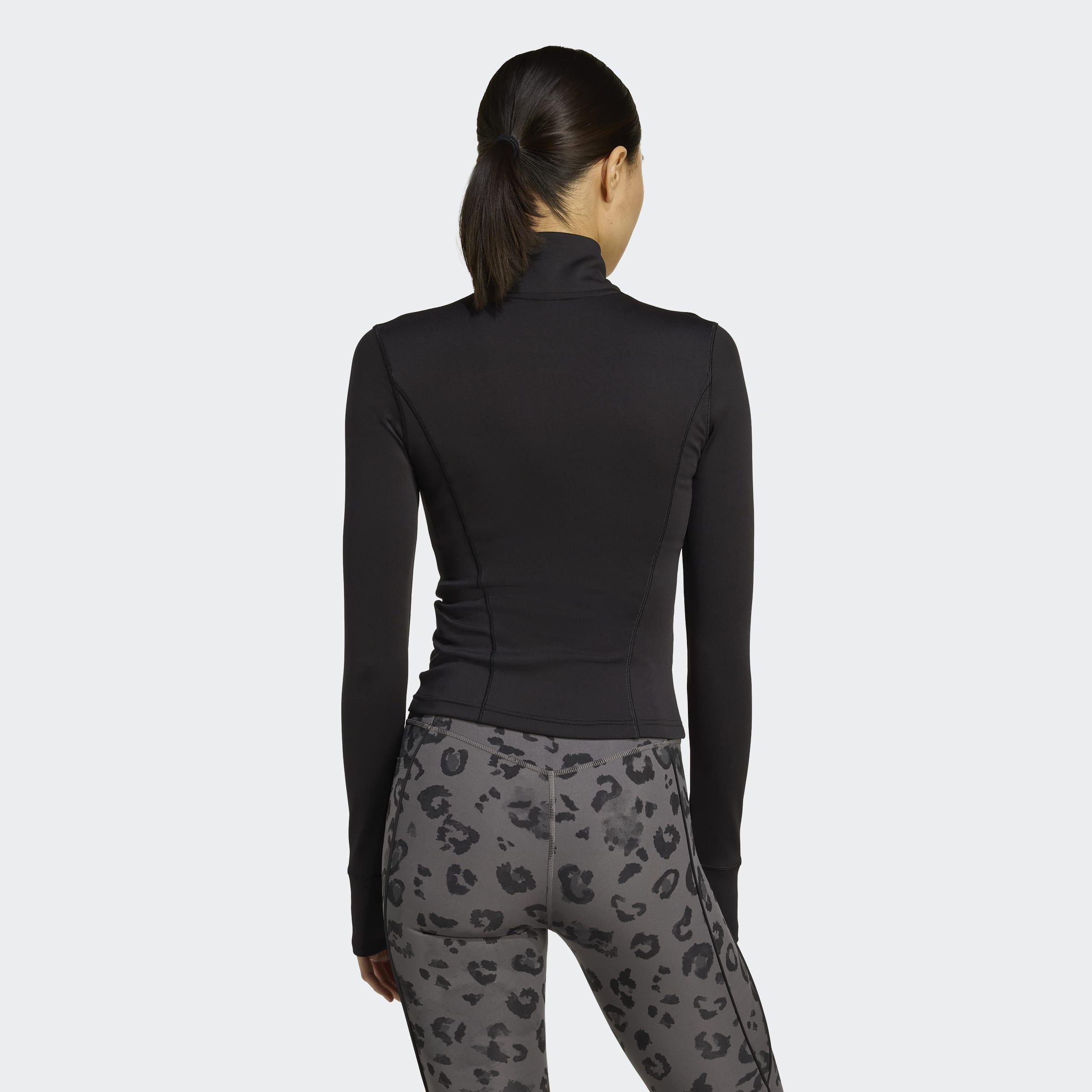 Optime Essentials Full-Zip Jacket, Black, A701_ONE, large image number 1