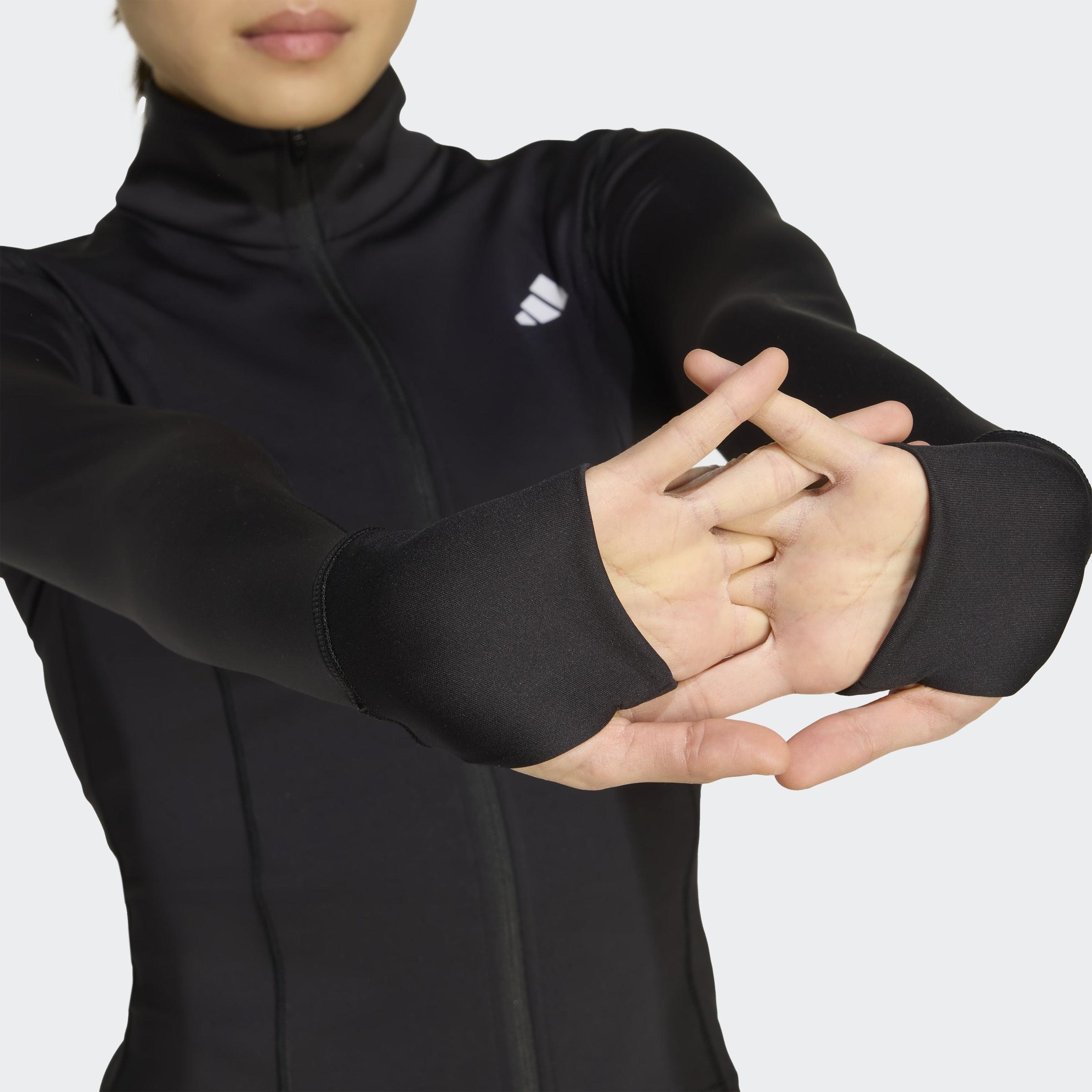 Optime Essentials Full-Zip Jacket, Black, A701_ONE, large image number 2