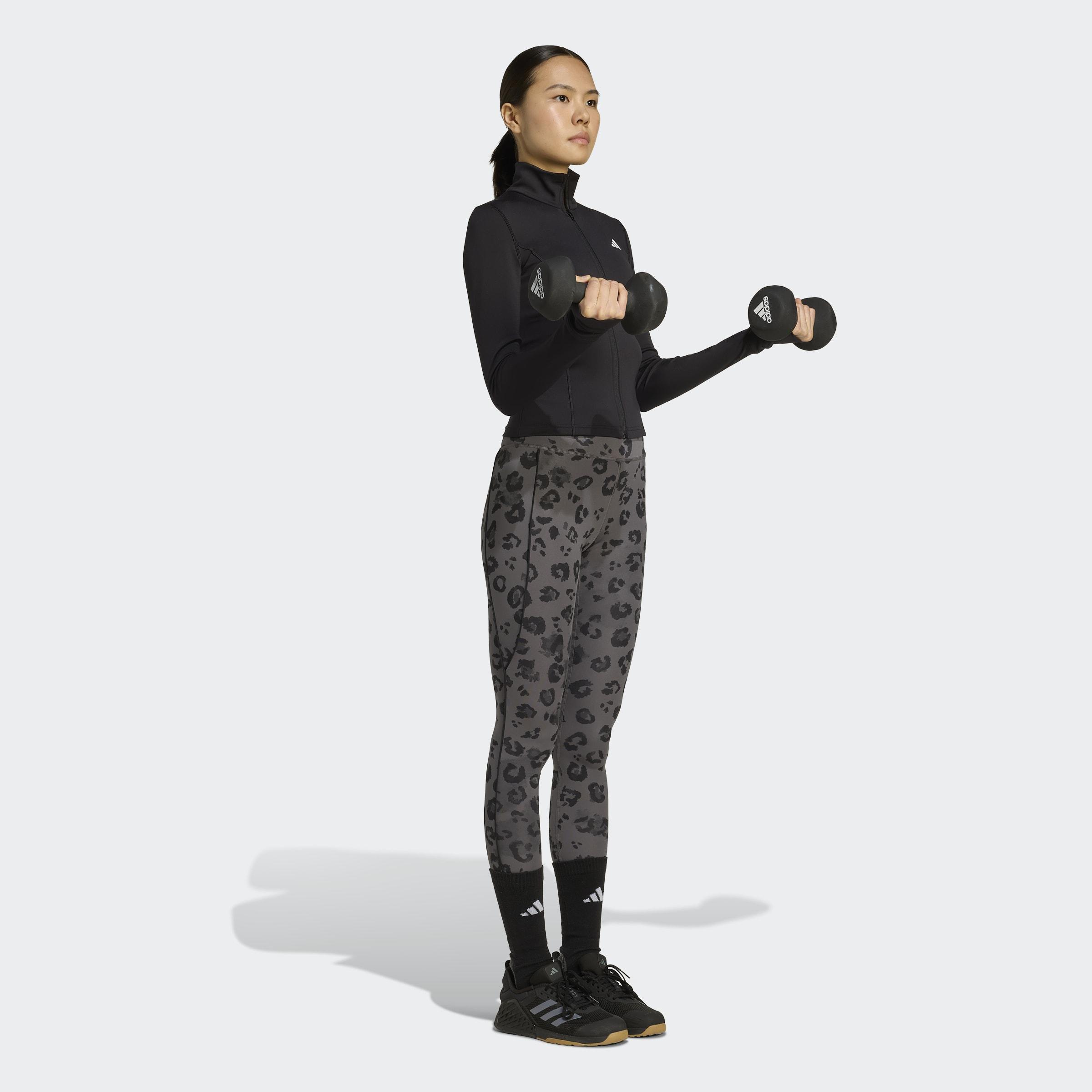 Optime Essentials Full-Zip Jacket, Black, A701_ONE, large image number 5