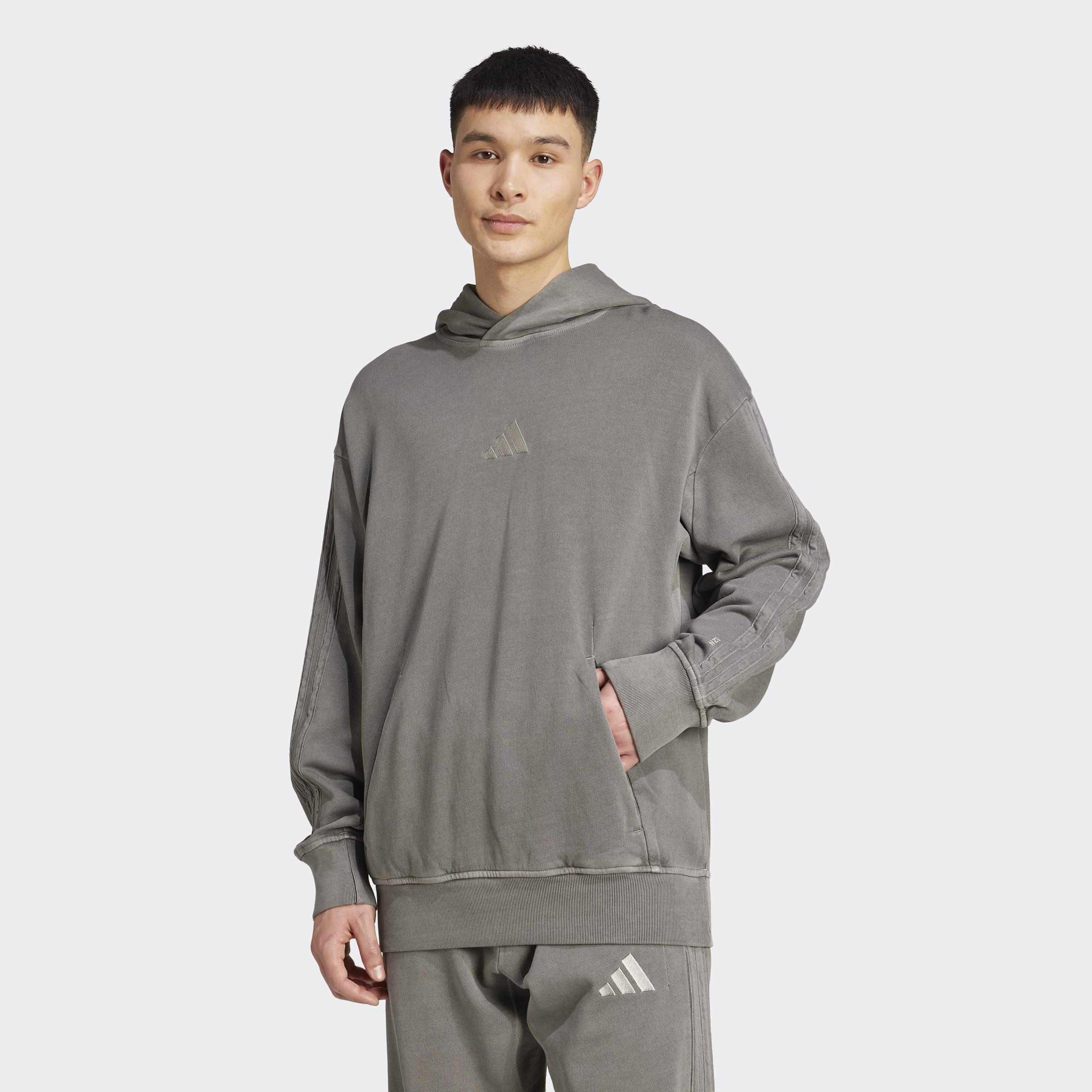 ALL SZN French Terry Washed Hoodie, Black, A701_ONE, large image number 5