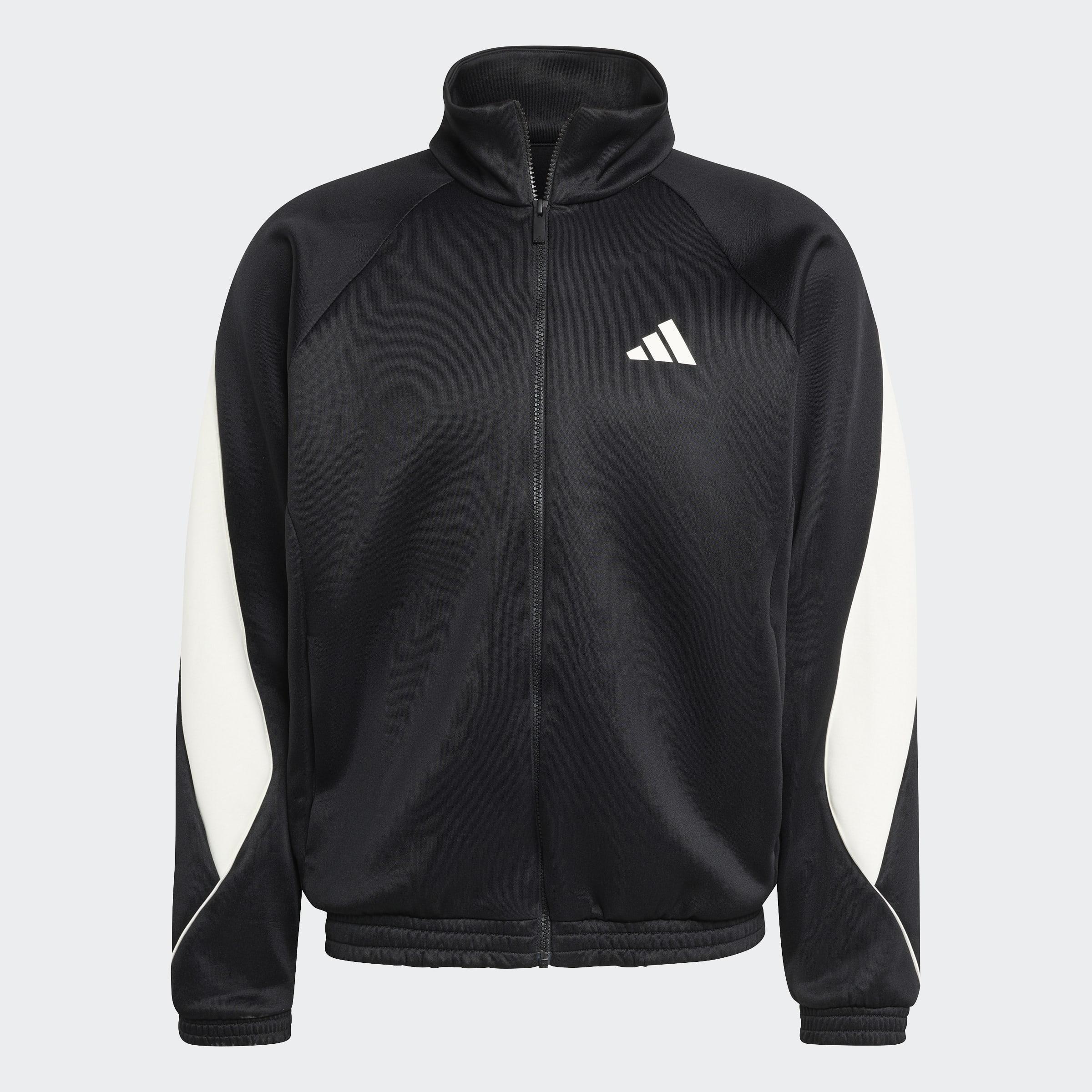 Stadium Tracktop, Black, A701_ONE, medium