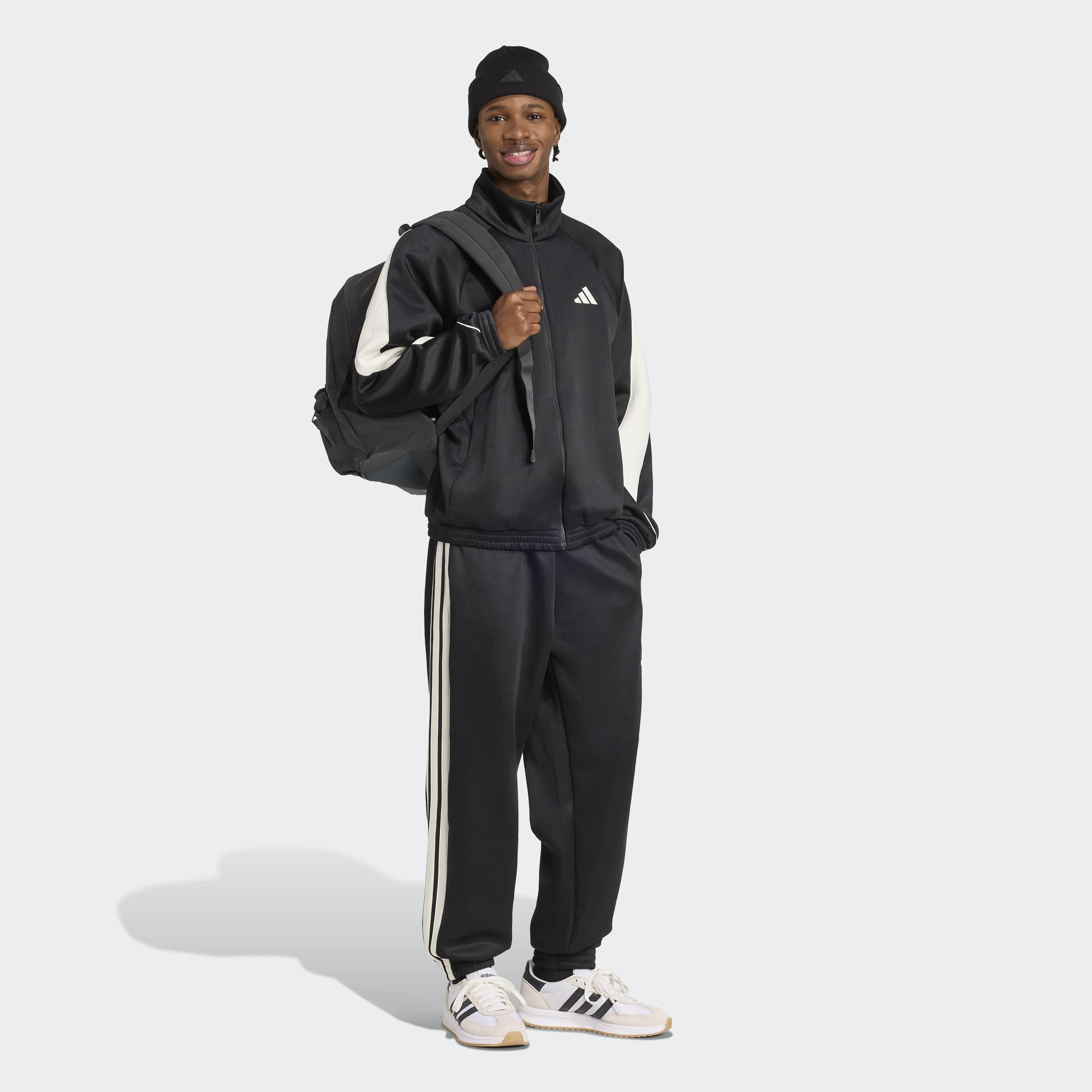 Stadium Tracktop, Black, A701_ONE, large image number 4