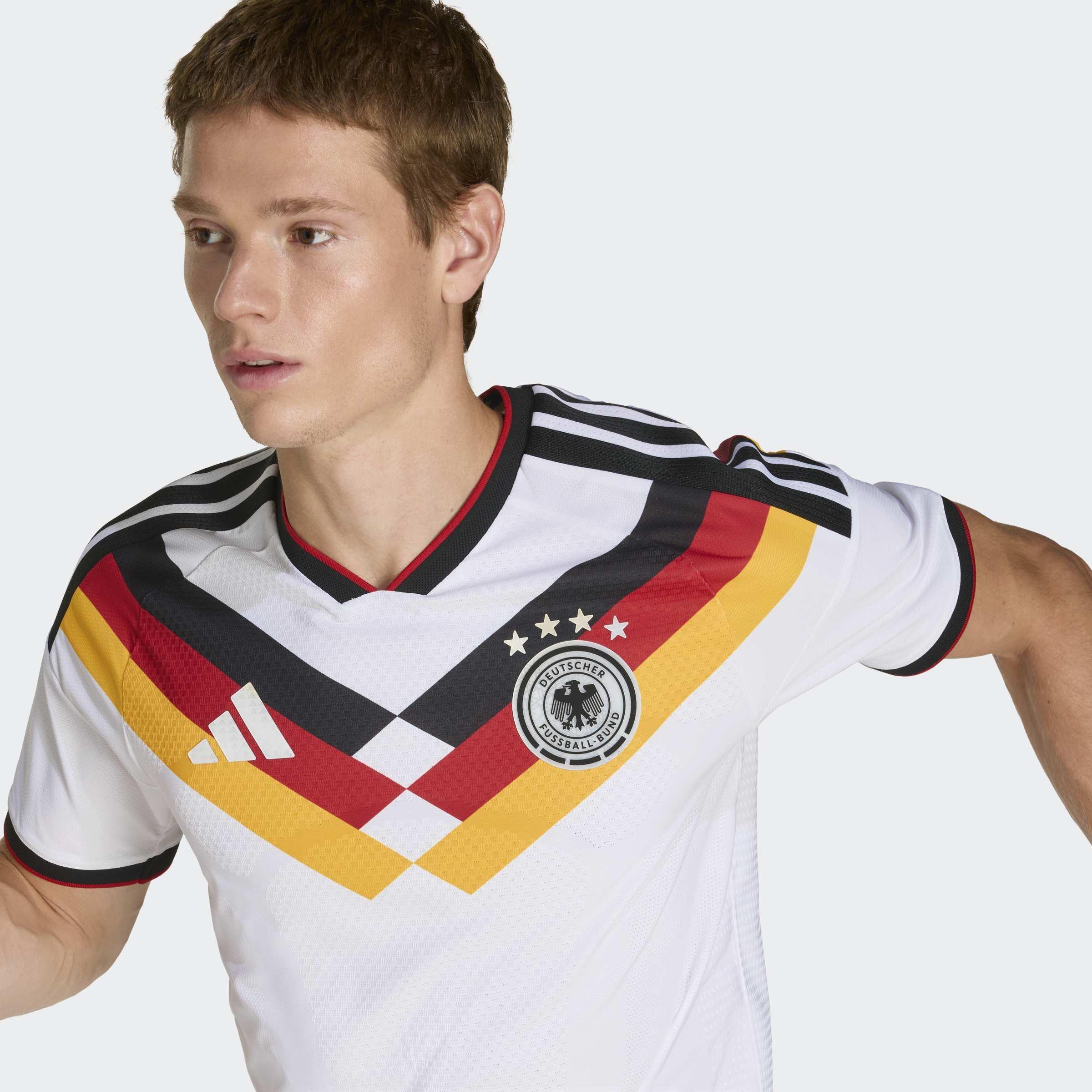 Germany 26 Home Authentic Jersey, White, A701_ONE, large image number 3