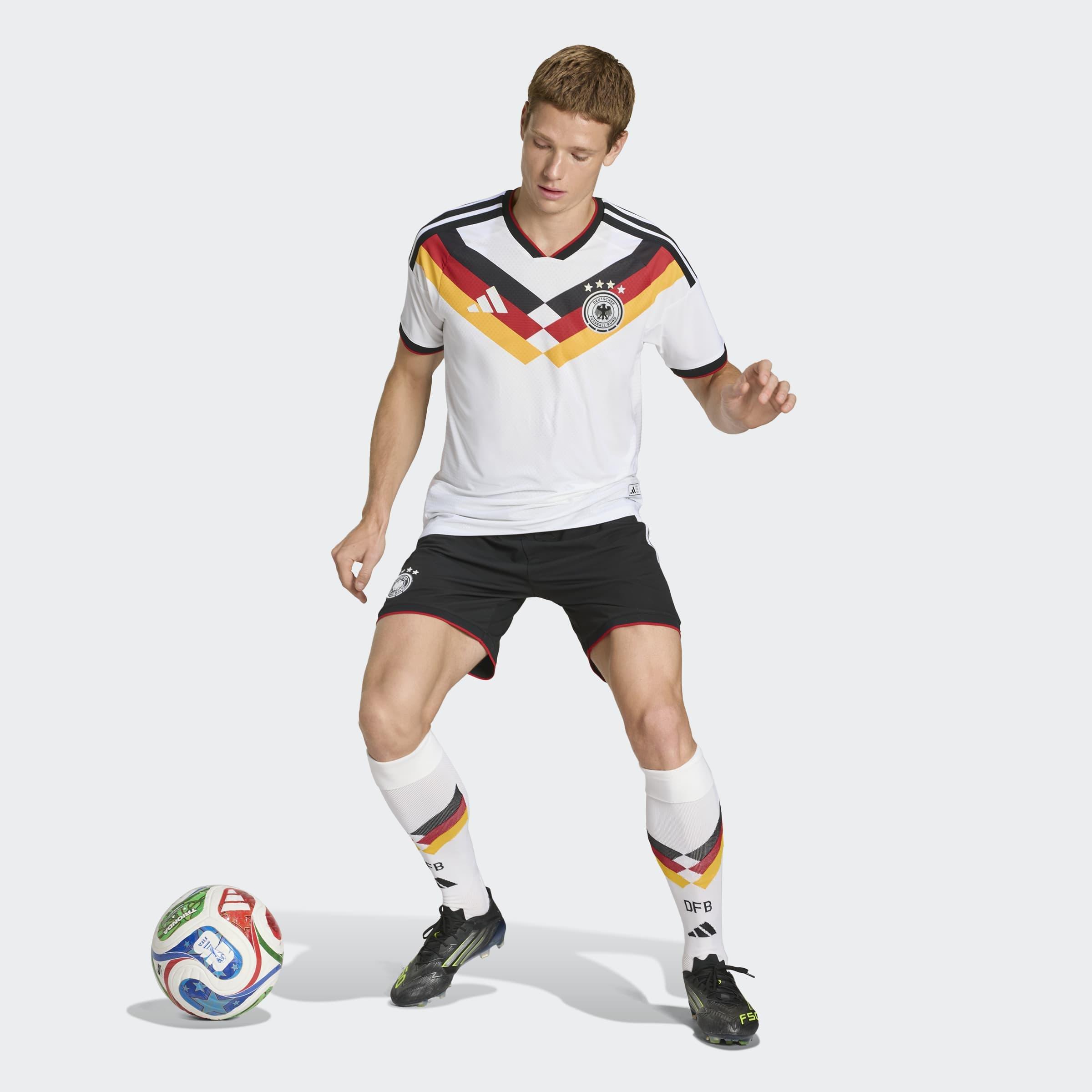 Germany 26 Home Authentic Jersey, White, A701_ONE, large image number 5