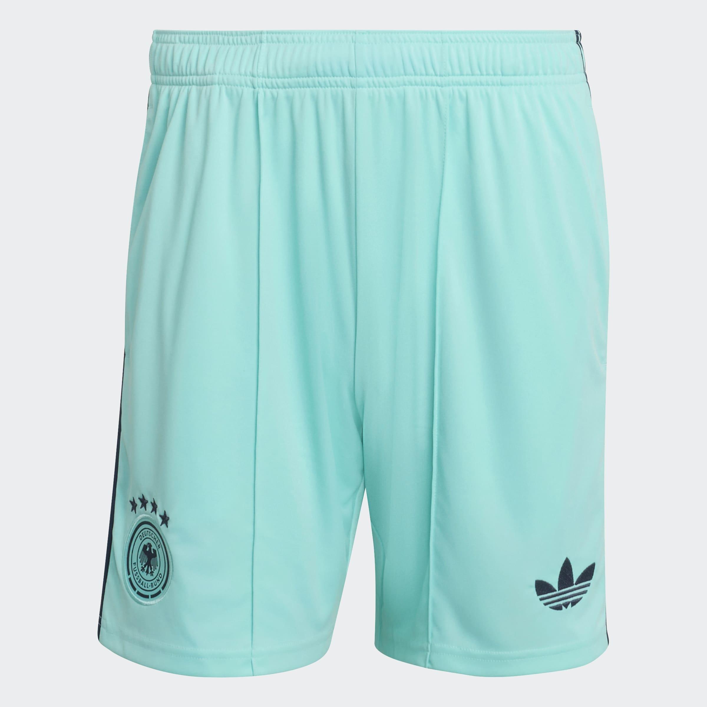 Germany 26 Away Shorts, Turquoise, A701_ONE, large image number 0