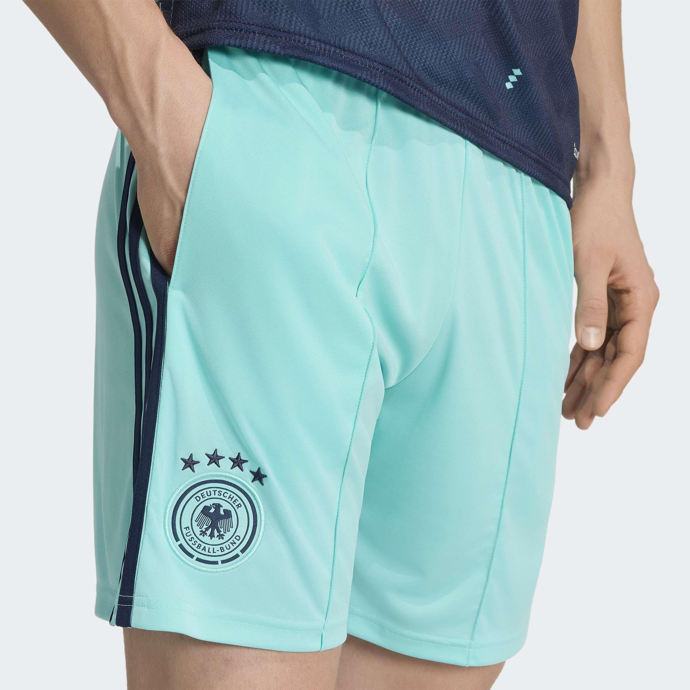 Germany 26 Away Shorts, Turquoise, A701_ONE, large image number 2